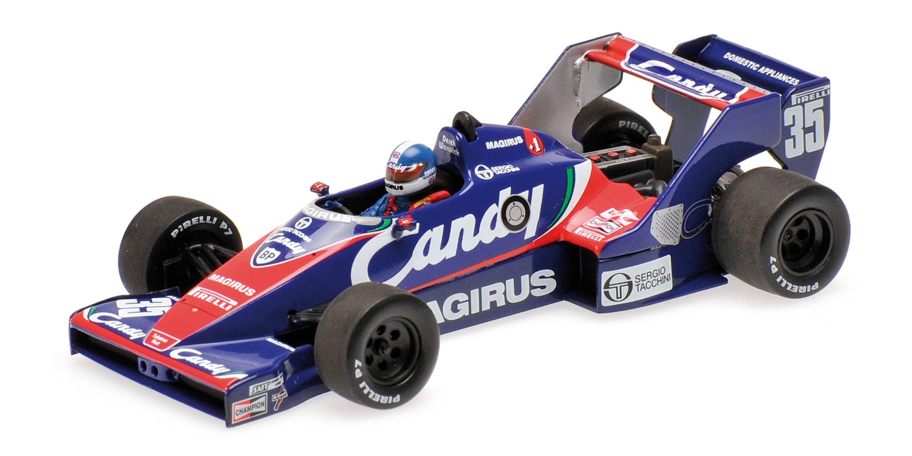 TOLEMAN HART TG183 - DEREK WARWICK - DUTCH GP 1983