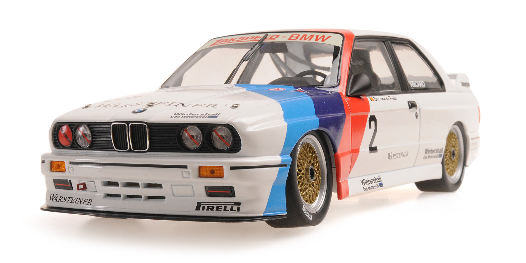 BMW M3 - ZAKSPEED-BMW - ERIC VAN DER POELE - CHAMPION DTM 1987