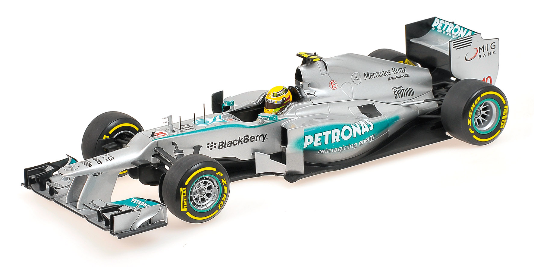 MERCEDES AMG F1 TEAM - LEWIS HAMILTON - SHOWCAR 2013