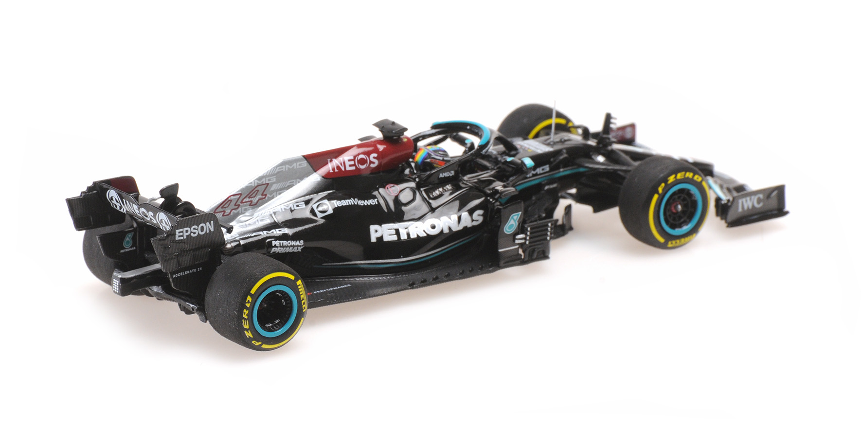 MERCEDES-AMG PETRONAS FORMULA ONE TEAM W12 E PERFORMANCE - LEWIS HAMILTON - WINNER QATAR GP 2021
