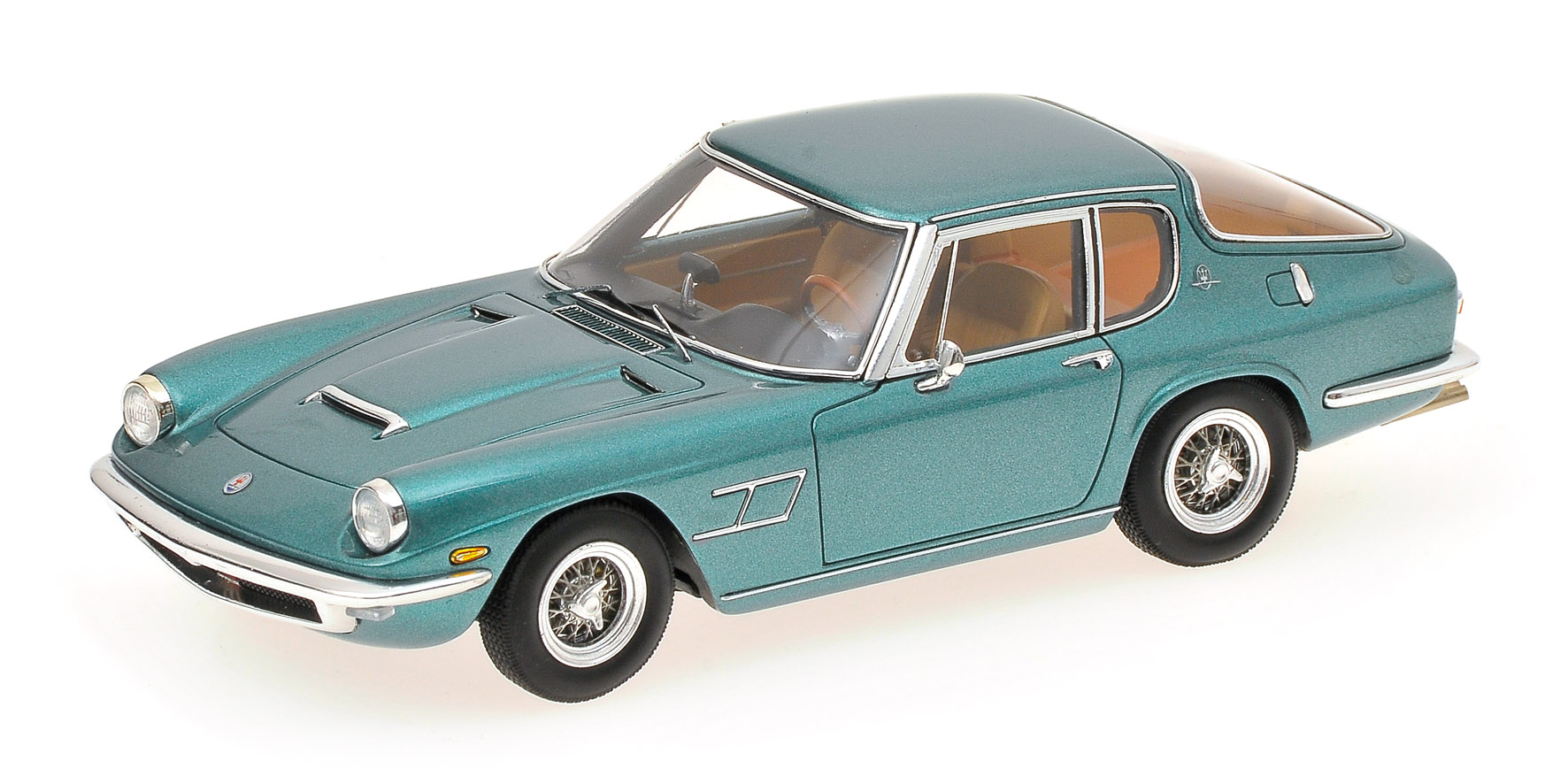 MASERATI MISTRAL COUPE - 1966 - GREEN METALLIC