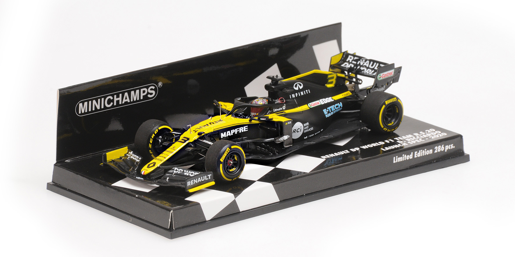 RENAULT DP WORLD F1 TEAM R.S.20 - DANIEL RICCIARDO - 2020 SEASON LAUNCH EDITION