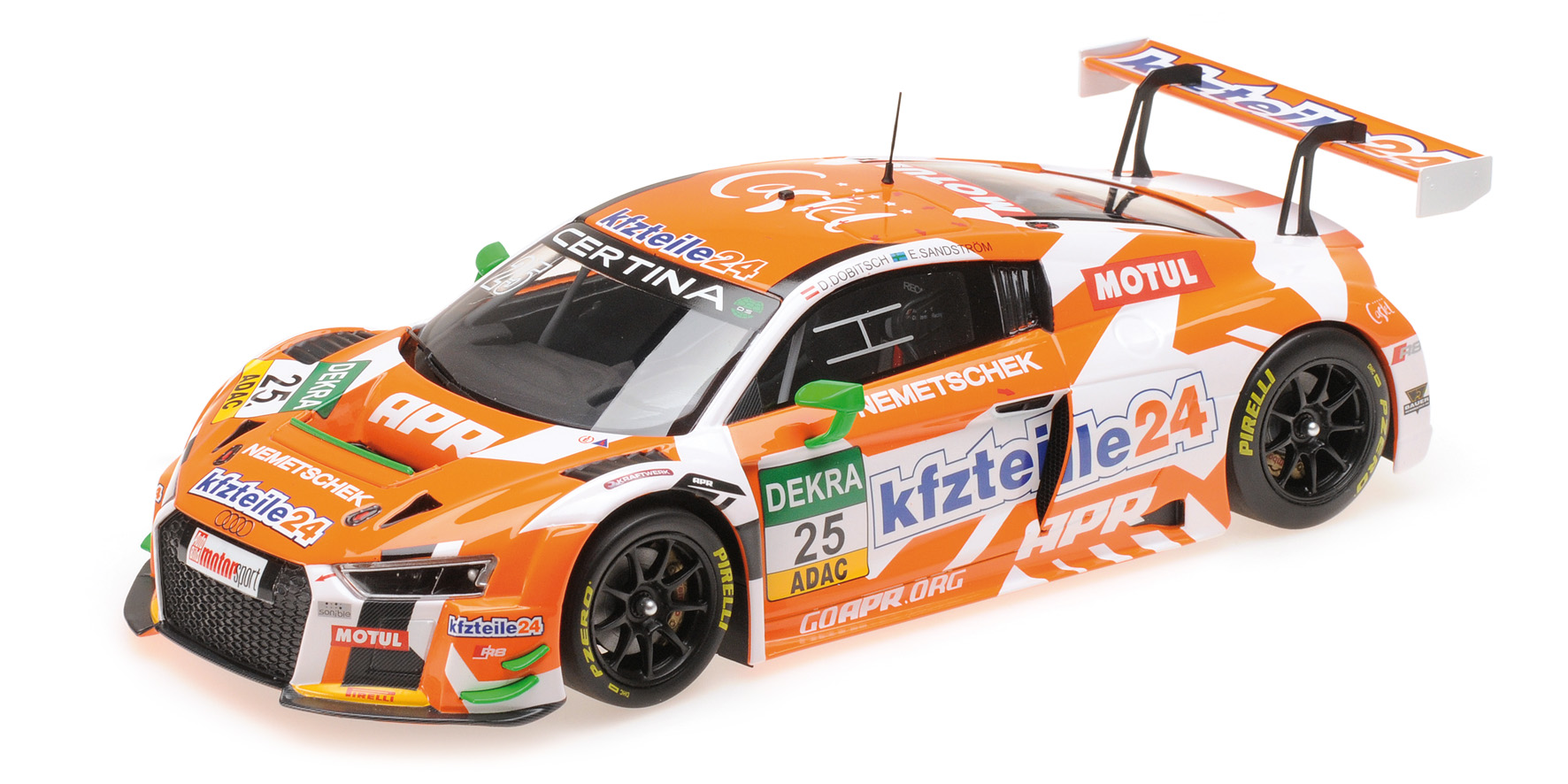 AUDI R8 LMS - KFZTEILE 24/APR MOTORSPORT - DOBITSCH/SANDSTRÖM - ADAC GT MASTERS 2016