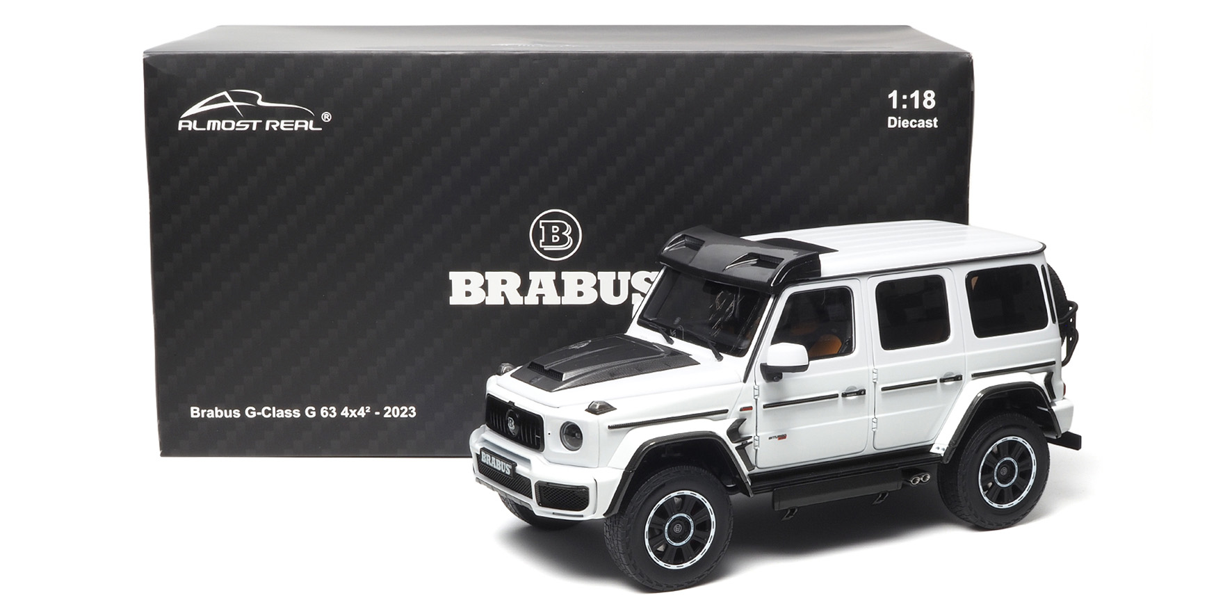 BRABUS G-CLASS G 63 4x4 - 2023 - DIAMOND WHITE