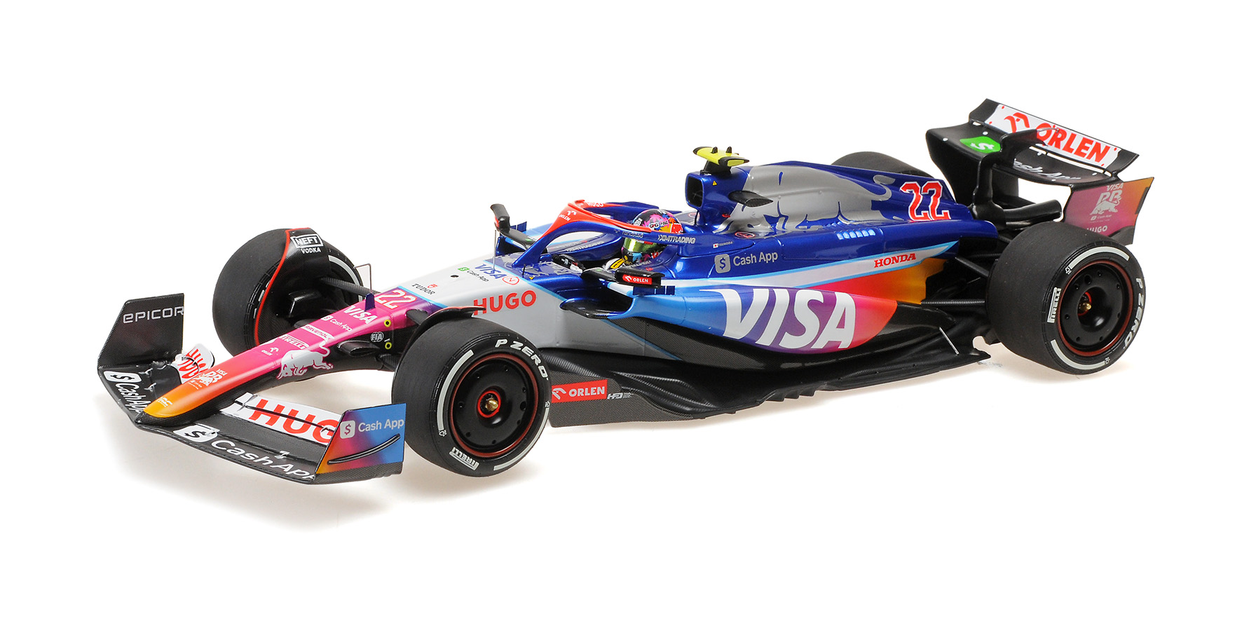 VISA CASH RB FORMULA ONE TEAM VCARB 01 - YUKI TSUNODA - MIAMI GP 2024