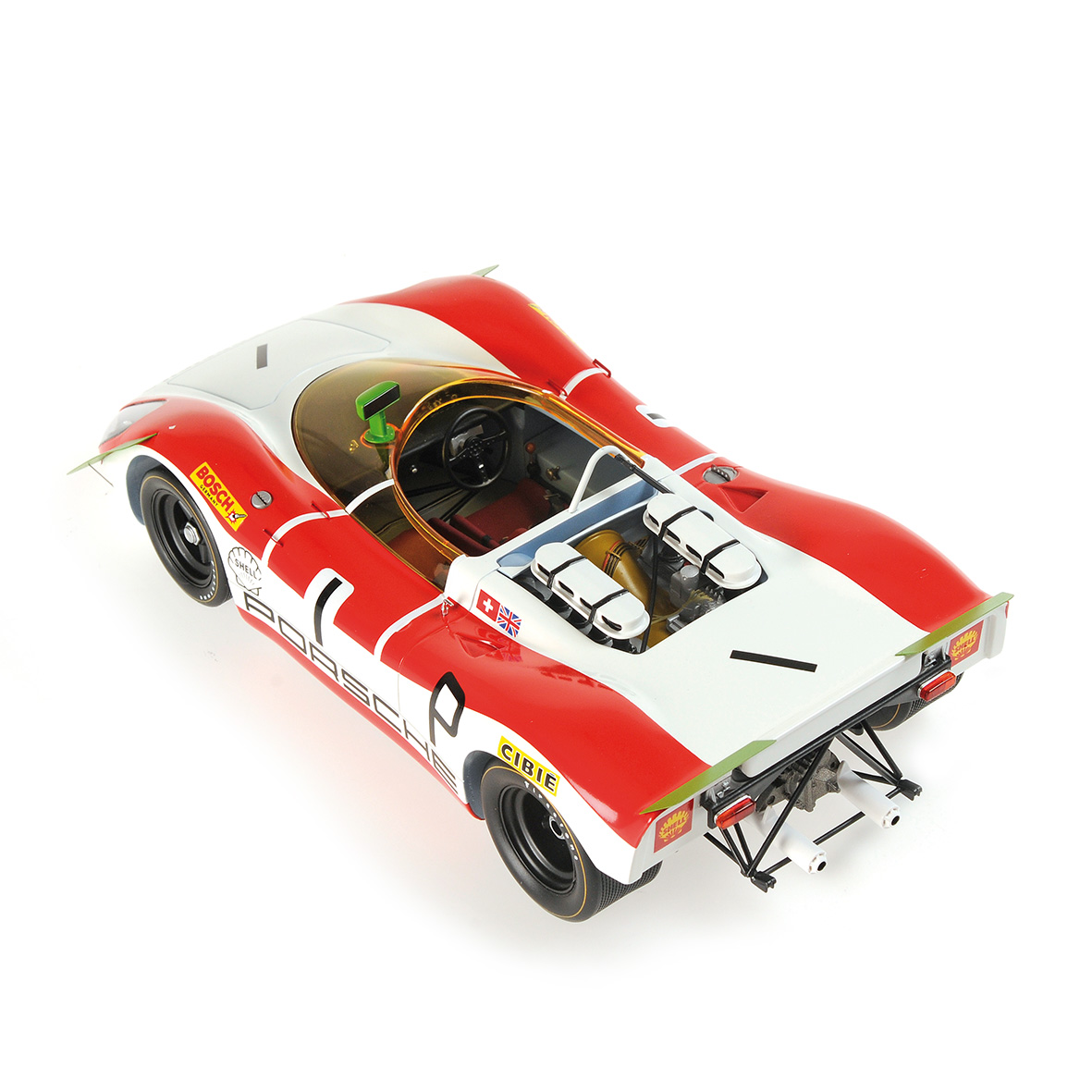 PORSCHE 908/02 SPYDER - REDMAN/SIFFERT - NÜRBURGRING 1969