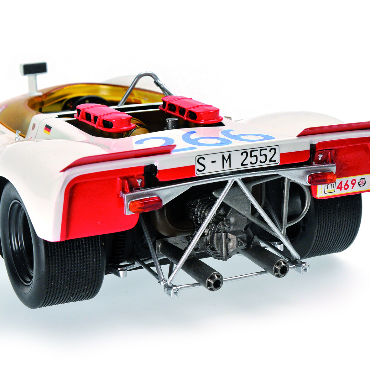 PORSCHE 908/02 SPYDER - MITTER/SCHÜTZ - TARGA FLORIO 1969