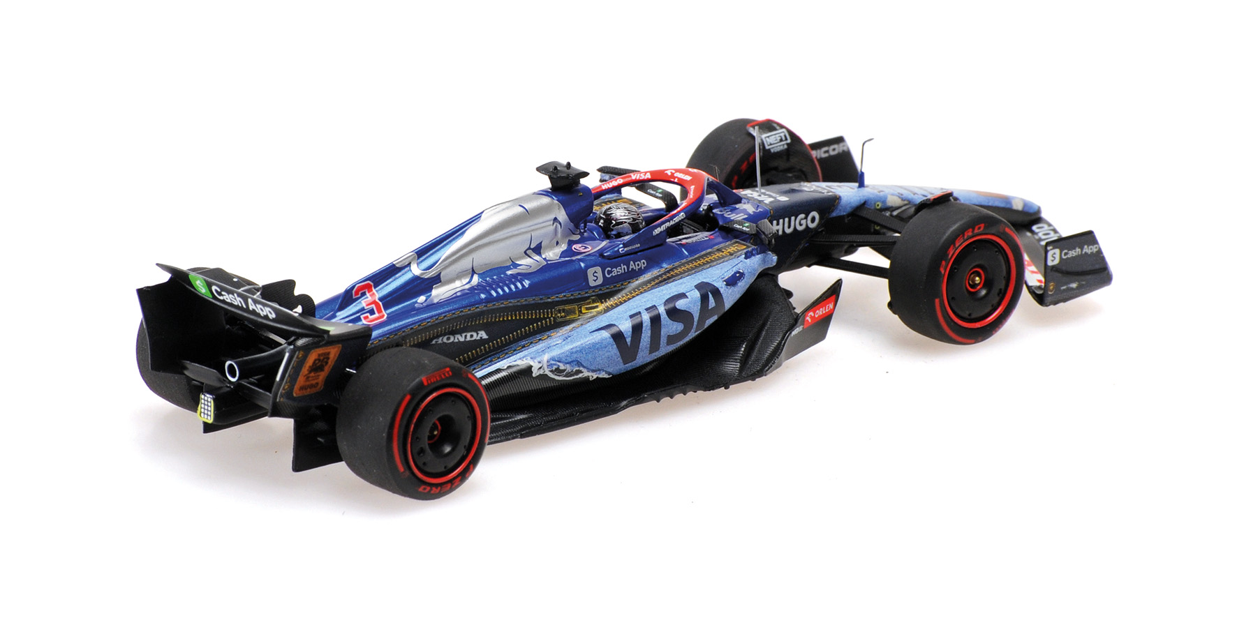 VISA CASH RB FORMULA ONE TEAM VCARB 01 - DANIEL RICCIARDO - FINAL RACE SINGAPORE GP 2024