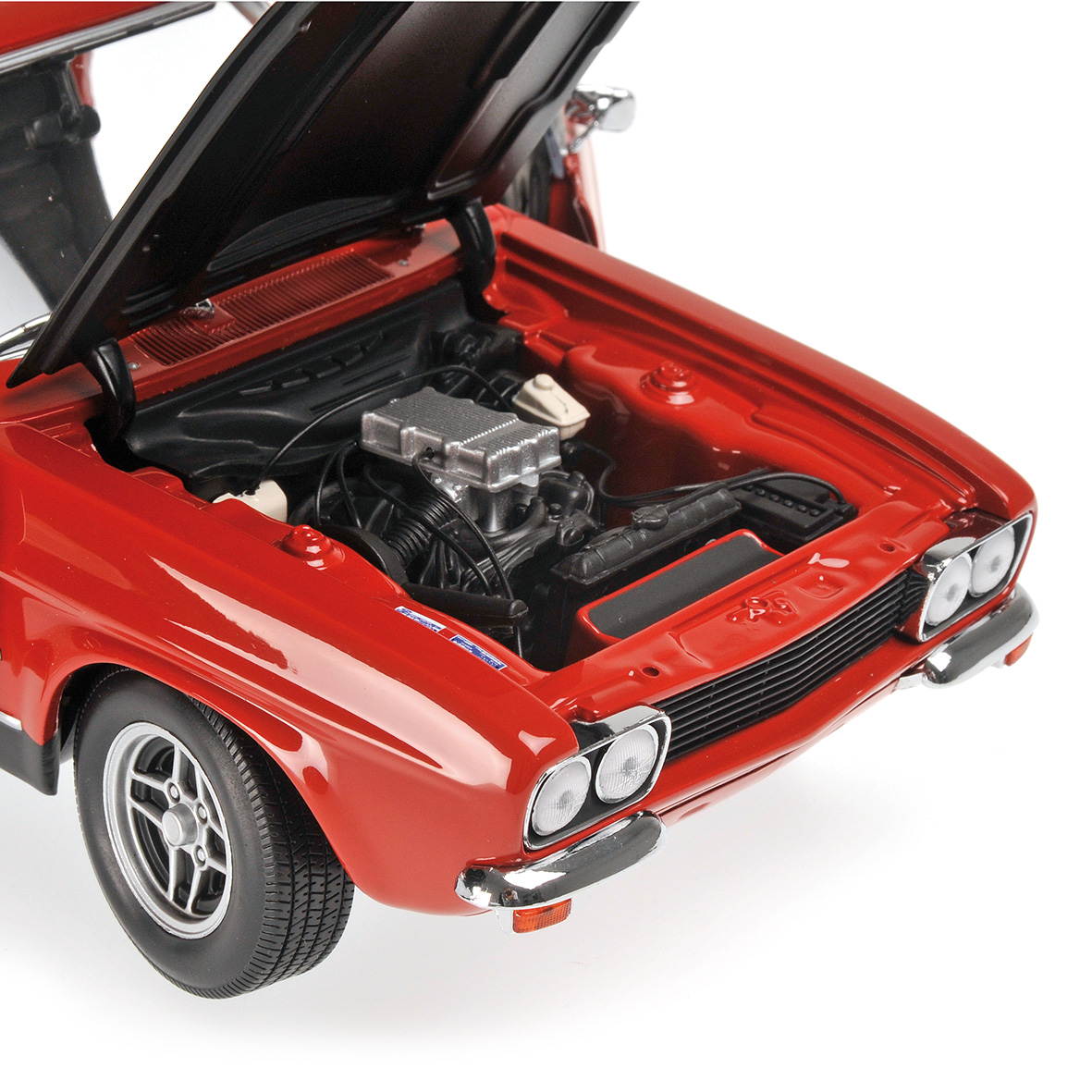 FORD CAPRI RS 2600 - 1970 - RED/BLACK (LHD)