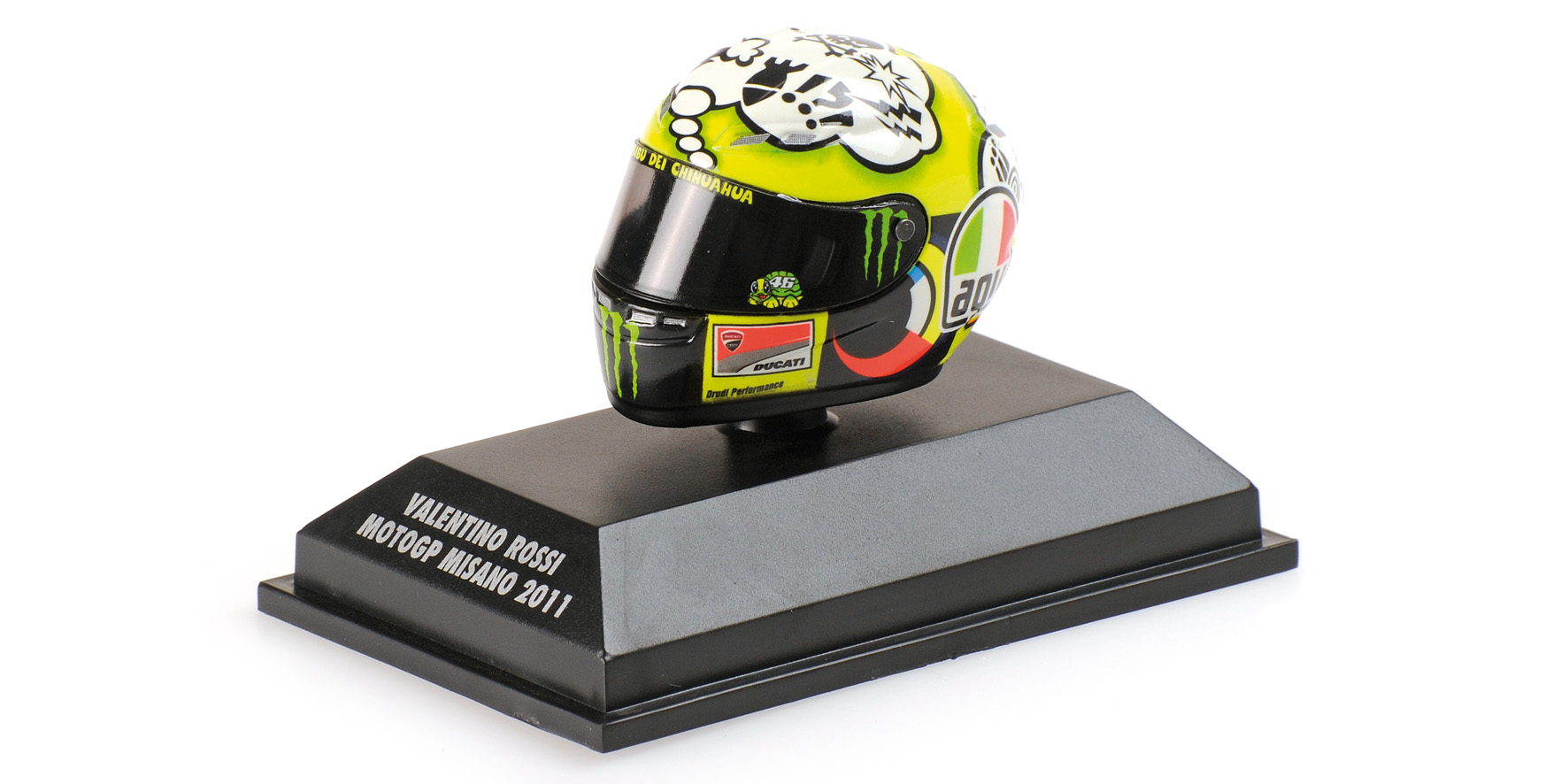 AGV HELMET - VALENTINO ROSSI - MOTOGP MISANO 2011