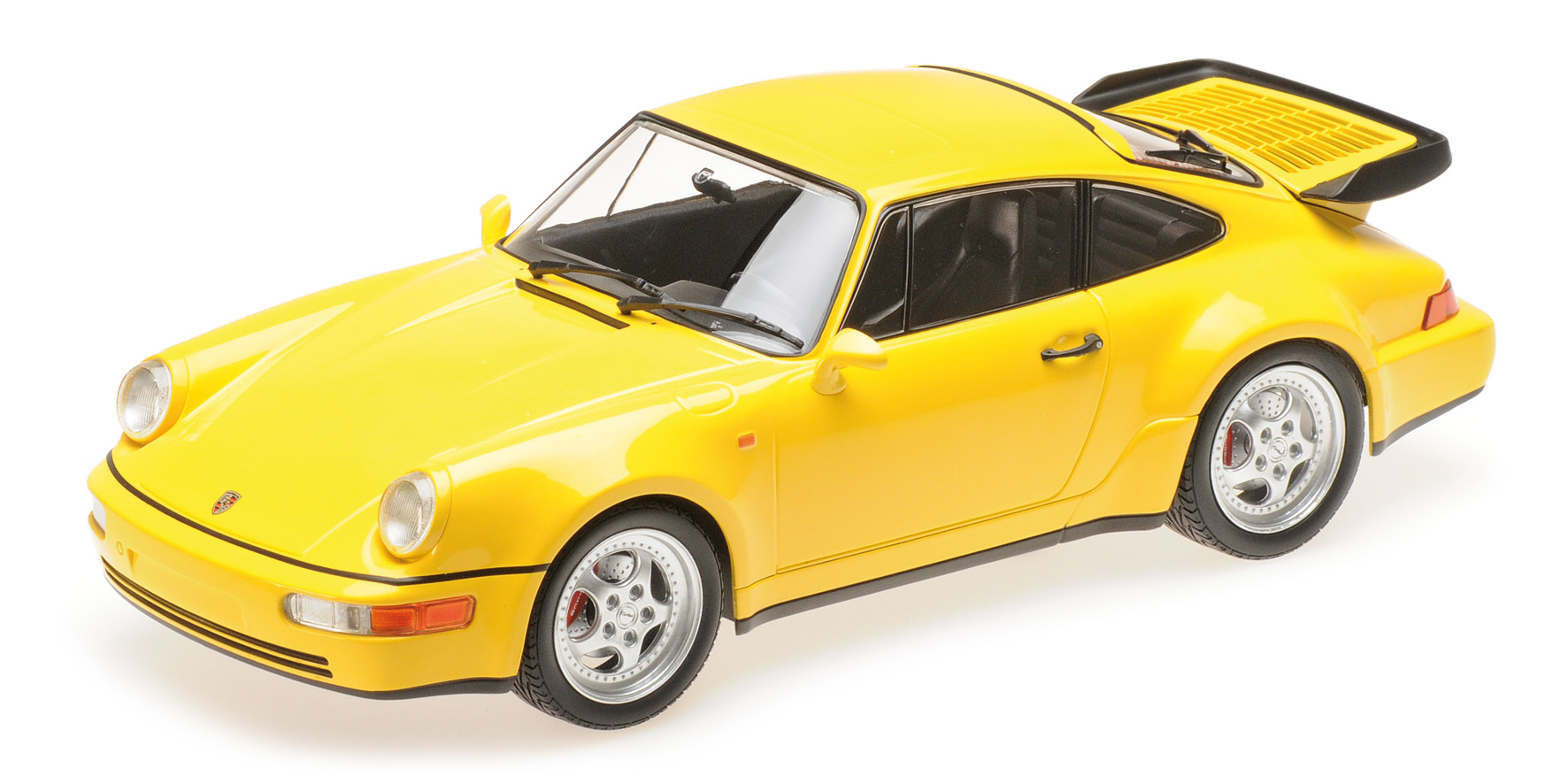 PORSCHE 911 TURBO (964) - 1990 - YELLOW
