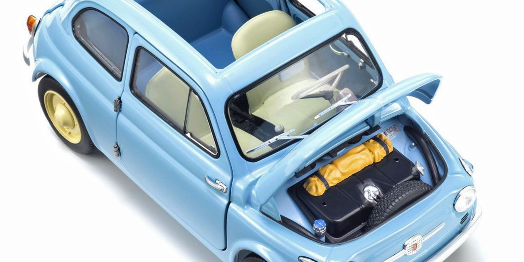 FIAT NUOVA 500 - CRUISE CELESTE (BLUE) (08966LB)