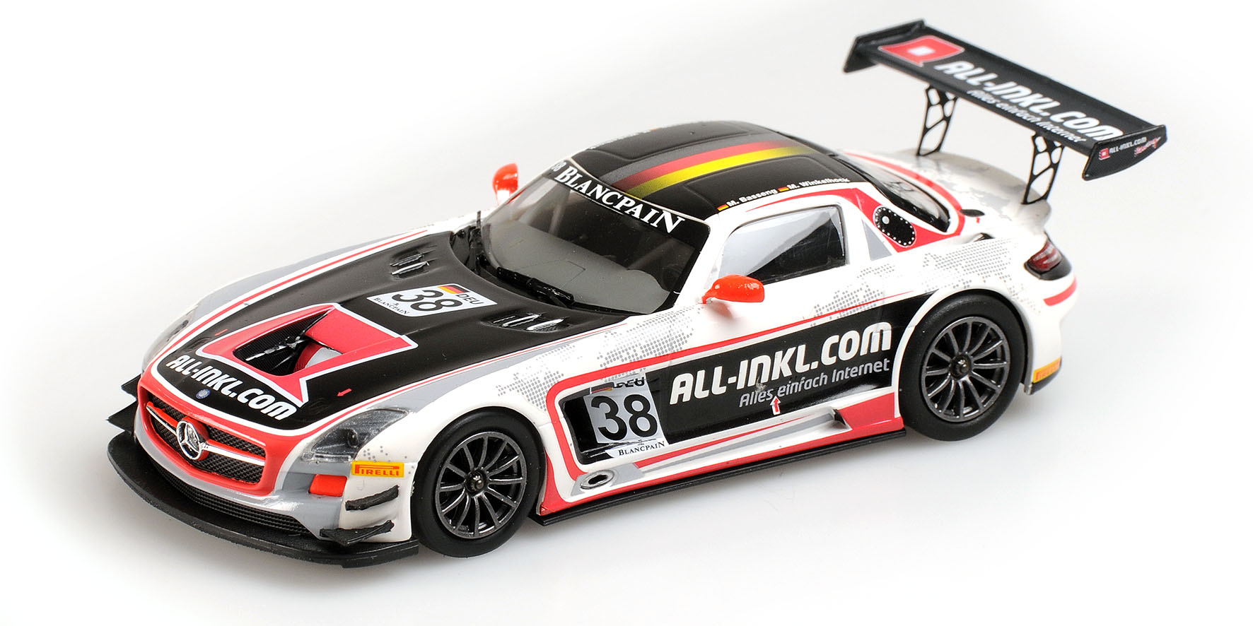 MERCEDES-BENZ SLS AMG GT3 - BASSENG/WINKELHOCK - FIA GT WORLD CHAMPIONSHIP WM 2012