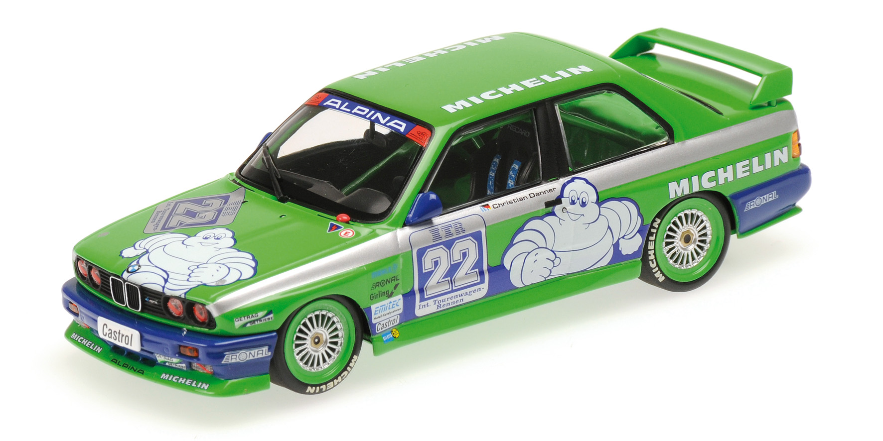BMW M3 ALPINA - CHRISTIAN DANNER - DOUBLE WINNER HOCKENHEIM DTM 1988