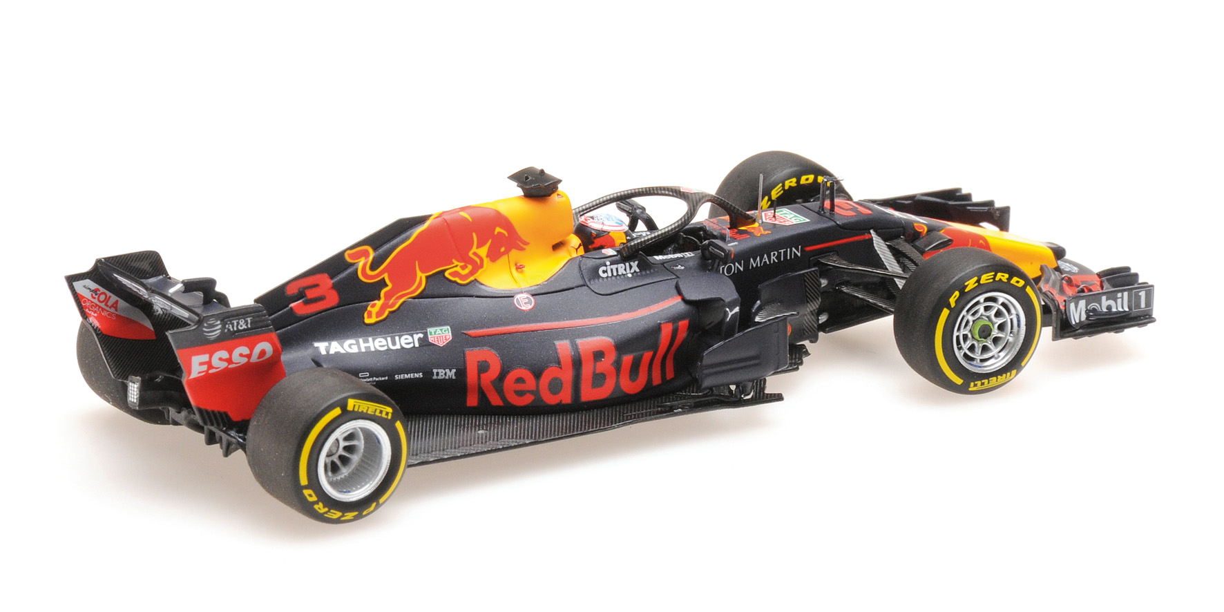 ASTON MARTIN RED BULL RACING - DANIEL RICCIARDO - SHOWCAR 2018