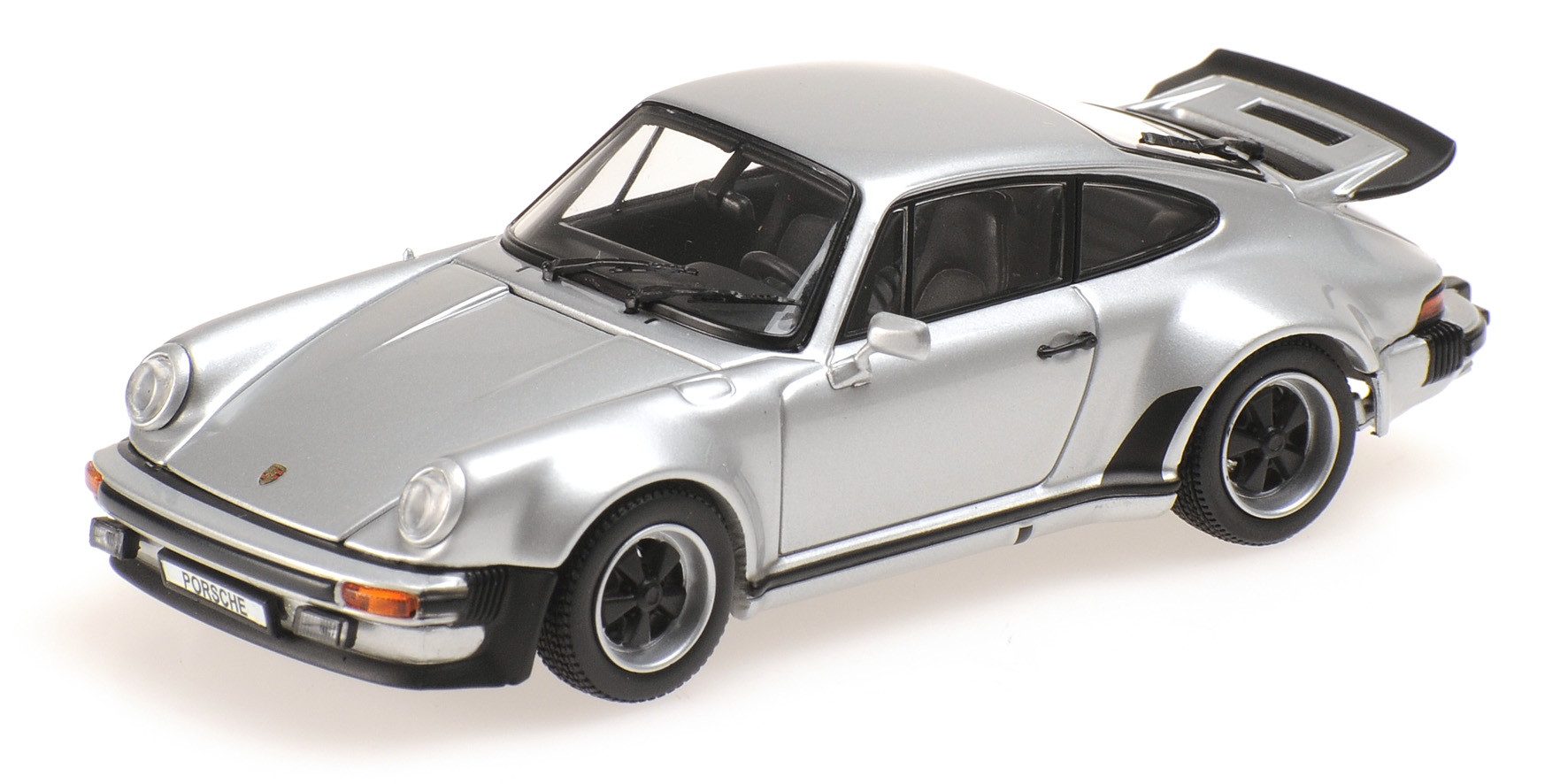 PORSCHE 911 TURBO - 1975 - SILVER  (05524S)