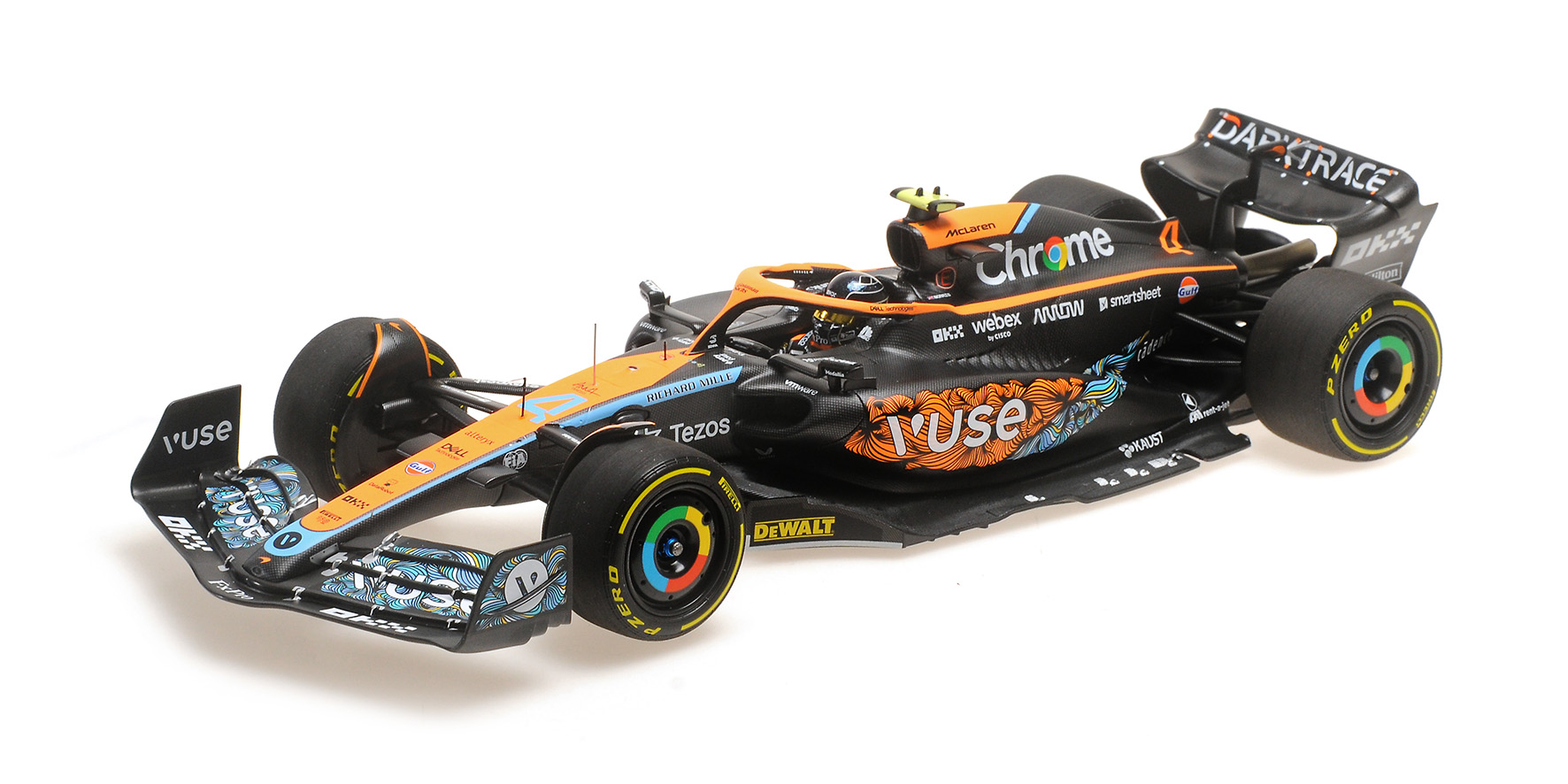 MCLAREN F1 TEAM MCL36 - LANDO NORRIS - ABU DHABI GP 2022