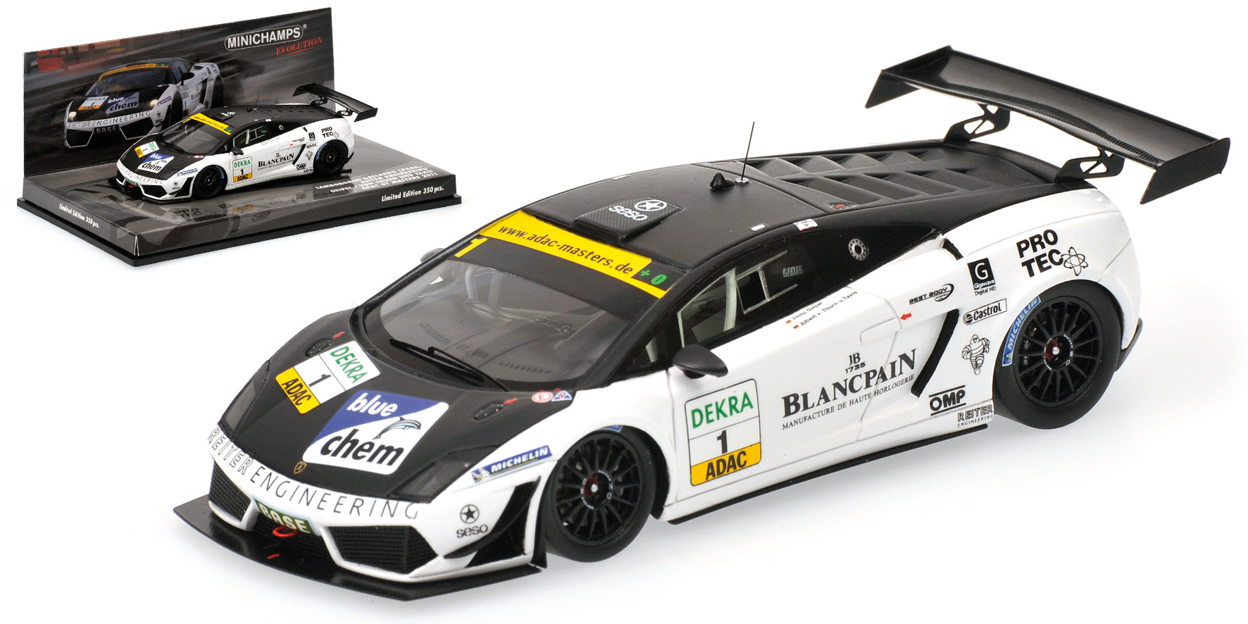 LAMBORGHINI GALLARDO LP 600 - TEAM REITER - GEIPEL/THURN UND TAXIS - ADAC GT MASTERS 2011