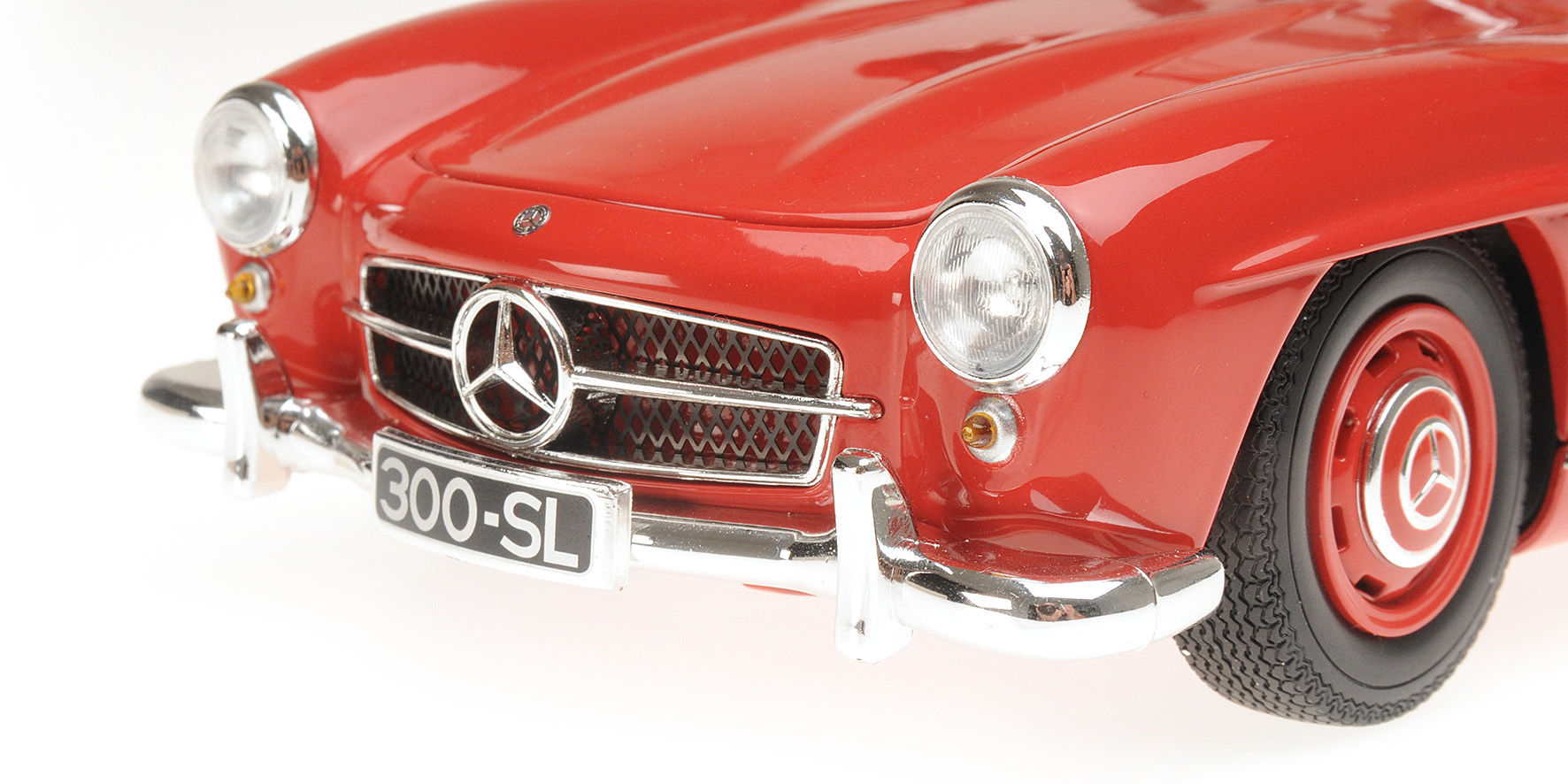 MERCEDES-BENZ 300 SL (W198) - 1955 - RED
