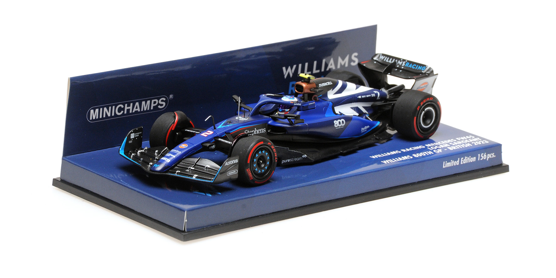 WILLIAMS RACING FW45 - LOGAN SARGEANT - WILLIAMS 800TH GP - BRITISH GP 2023