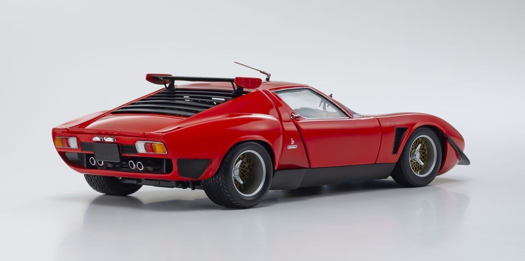 LAMBORGHINI MIURA SVR RED/BLACK