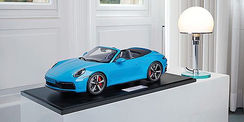 PORSCHE 911 (992) CARRERA 4S CABRIOLET - 2020 - MIAMIBLAU