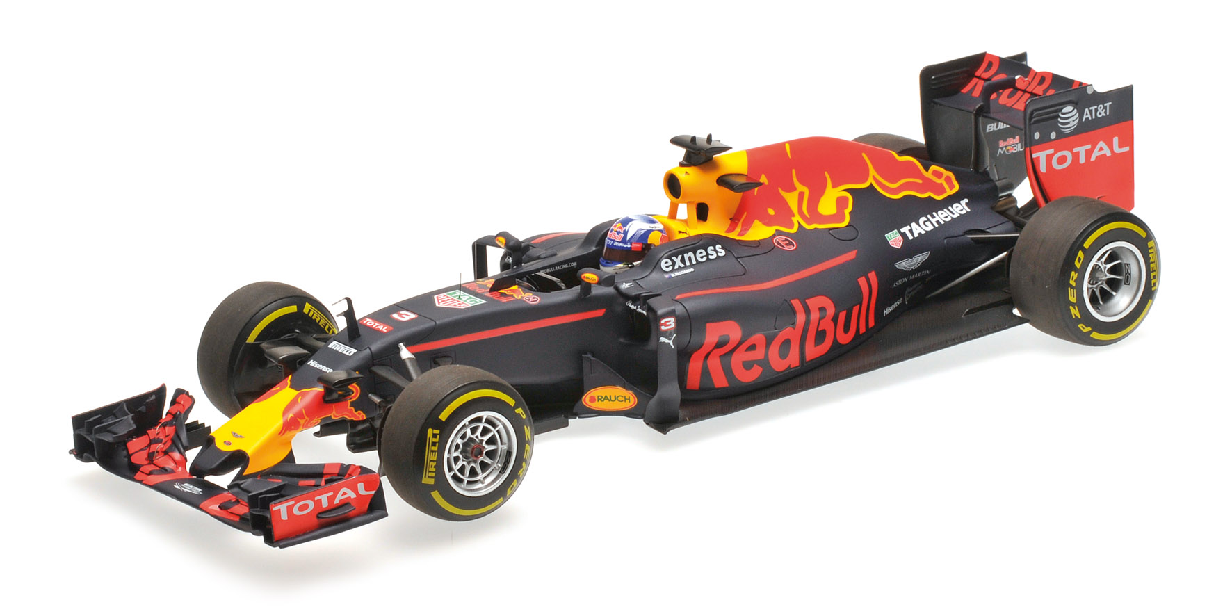 RED BULL RACING TAG HEUER RB12 - DANIEL RICCIARDO - 2016