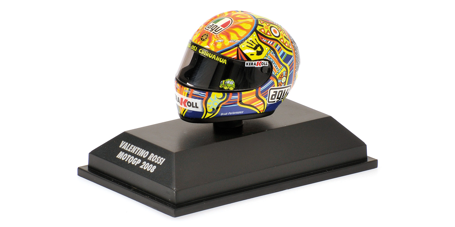AGV HELMET - VALENTINO ROSSI - MOTOGP - 2008