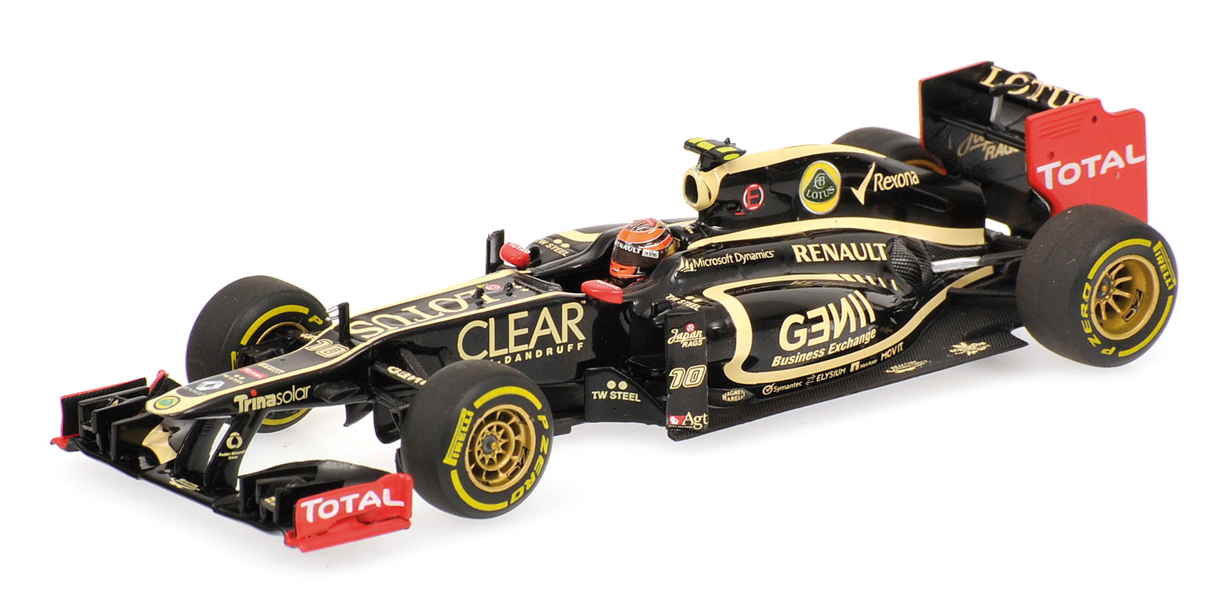 LOTUS F1 TEAM RENAULT E20 - ROMAIN GROSJEAN - 2012