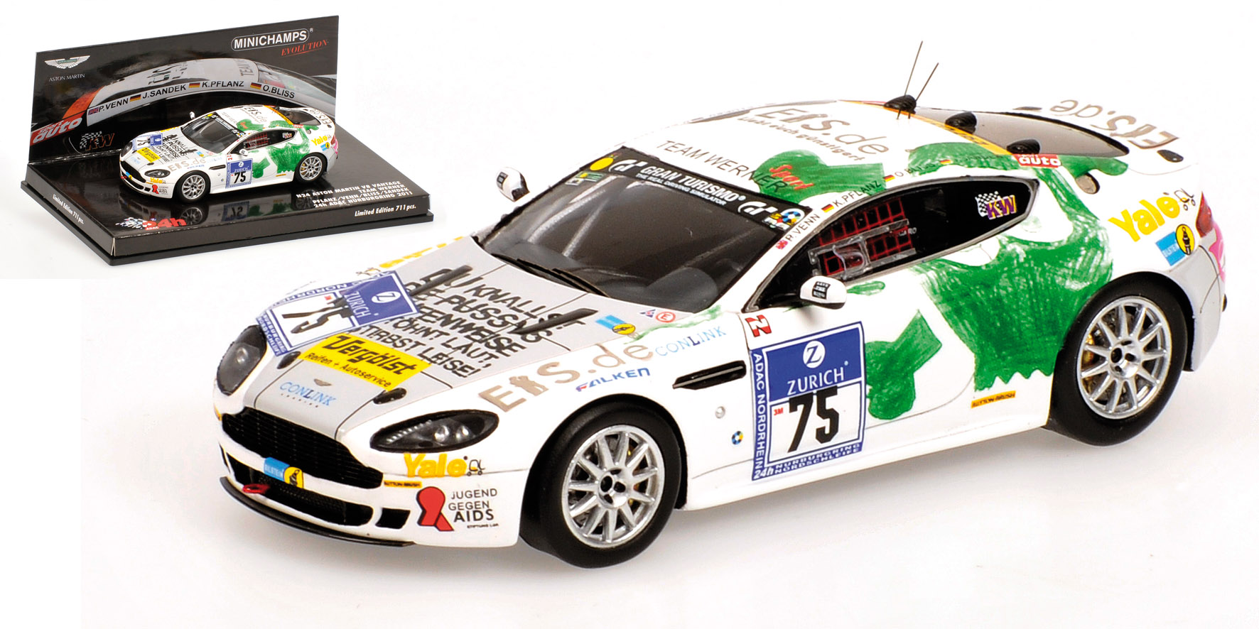 ASTON MARTIN VANTAGE V8 - PFLANZ/VENN/BLISS/SANDEK - 24H NÜRBURGRING 2011
