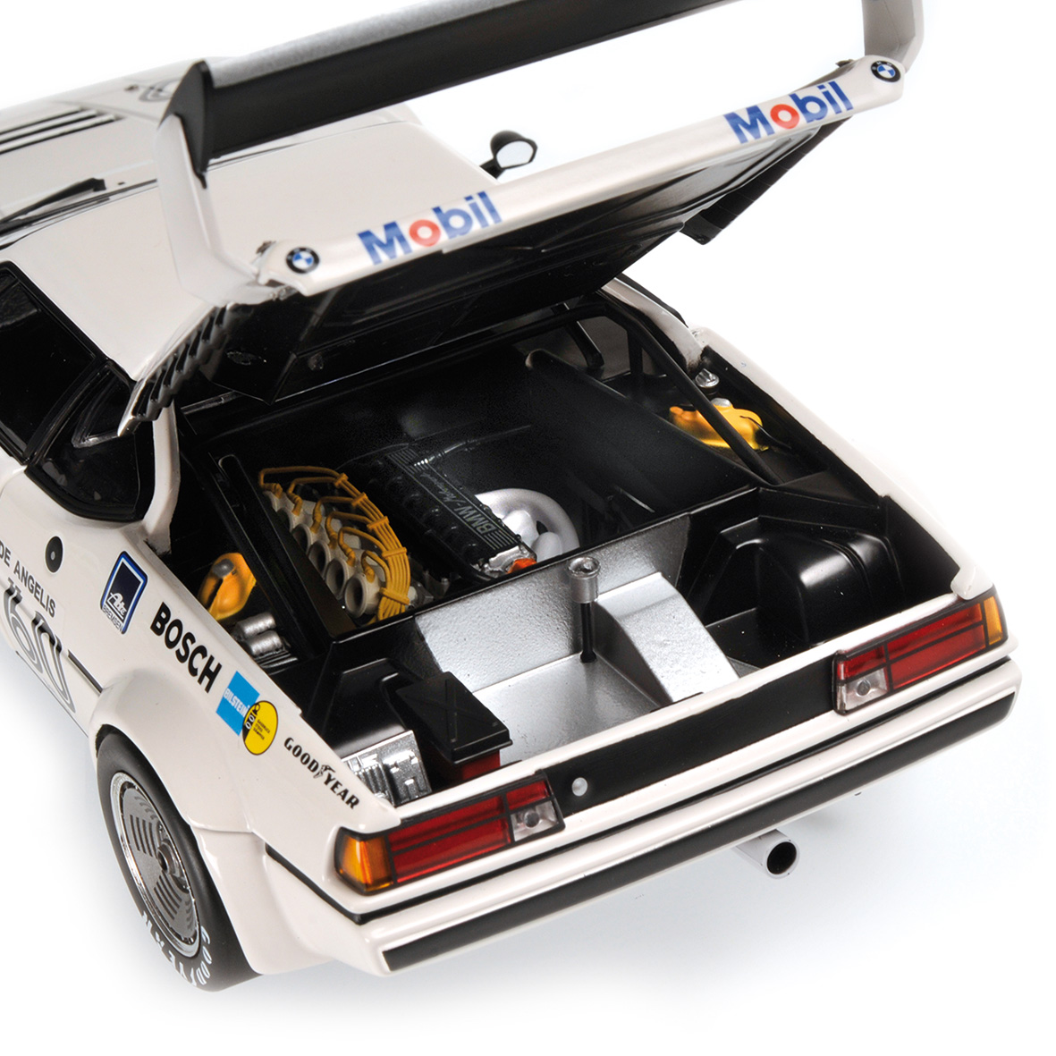 BMW M1 PROCAR - BMW ITALIA - ELIO DE ANGELIS - WINNER PROCAR SERIES ZOLDER 1979