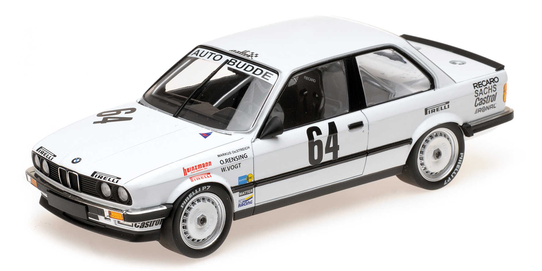 BMW 325I - AUTO BUDDE TEAM - OESTREICH/RENSING/VOGT - WINNER 24H NÜRBURGRING 1986