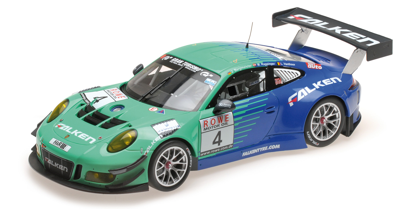 PORSCHE 911 GT3 R - FALKEN MOTORSPORTS - BERGMEISTER/RAGGINGER/VANTHOOR - VLN WESTFALENFAHRT 2017