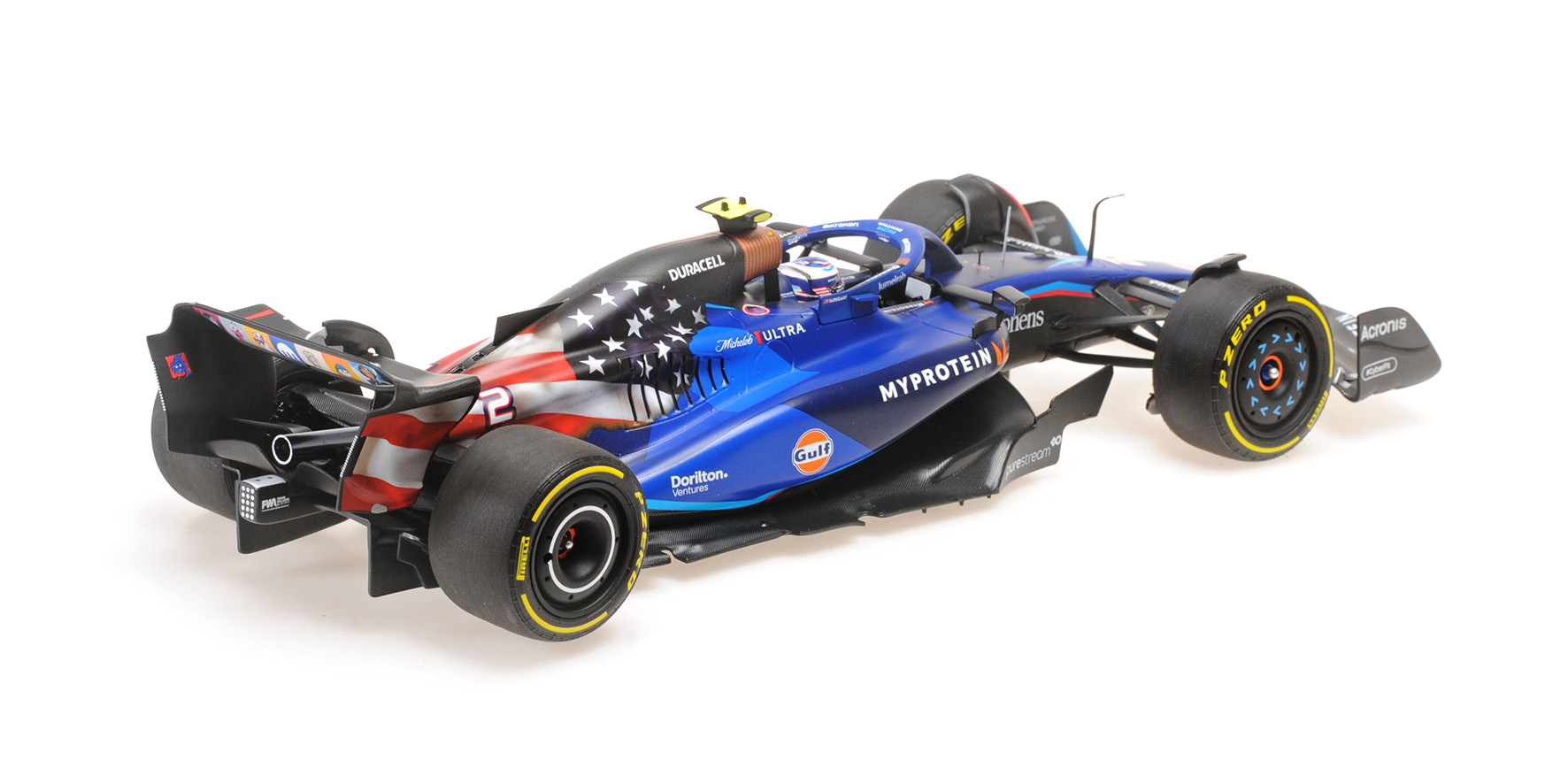 WILLIAMS RACING FW45 - LOGAN SARGEANT - AUSTIN GP 2023