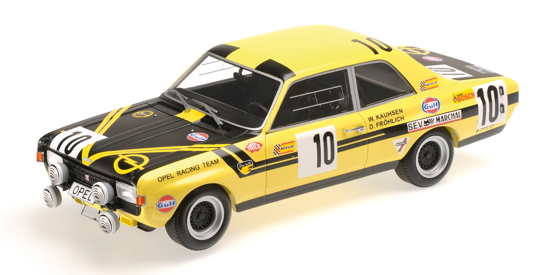 OPEL COMMODORE A - STEINMETZ 1970 - KAUHSEN/FRÖHLICH - 24H SPA