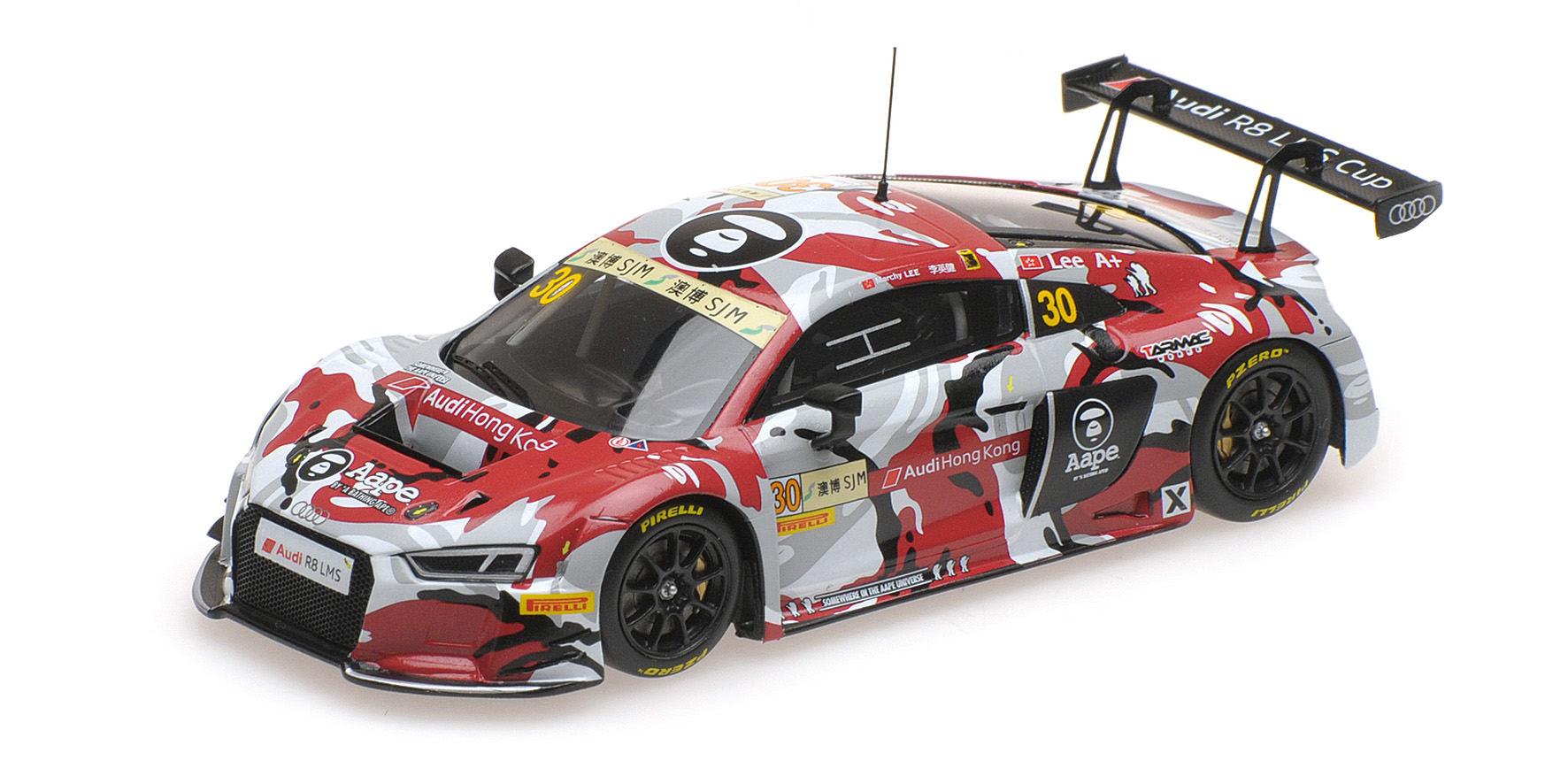 AUDI R8 LMS - AAPE / AUDI HONG KONG - MARCHY LEE  - FIA GT WORLD CUP MACAU 2015