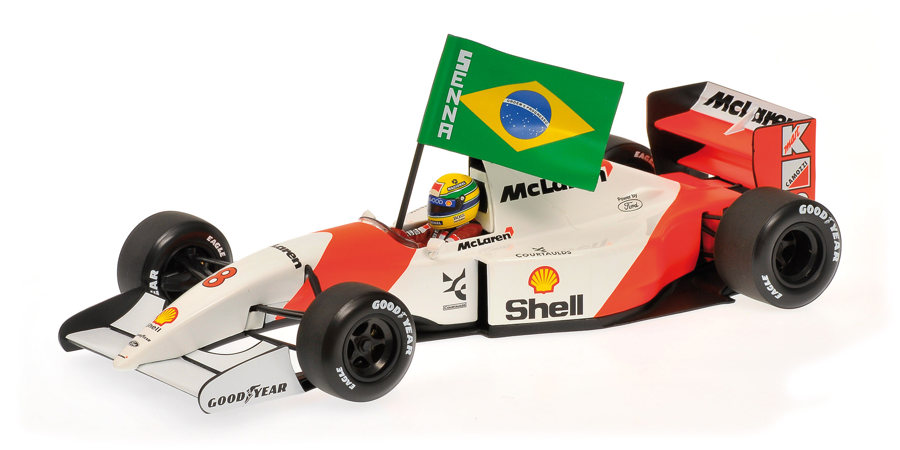 MCLAREN FORD MP4/8 - AYRTON SENNA - WINNER BRAZIL GP 1993