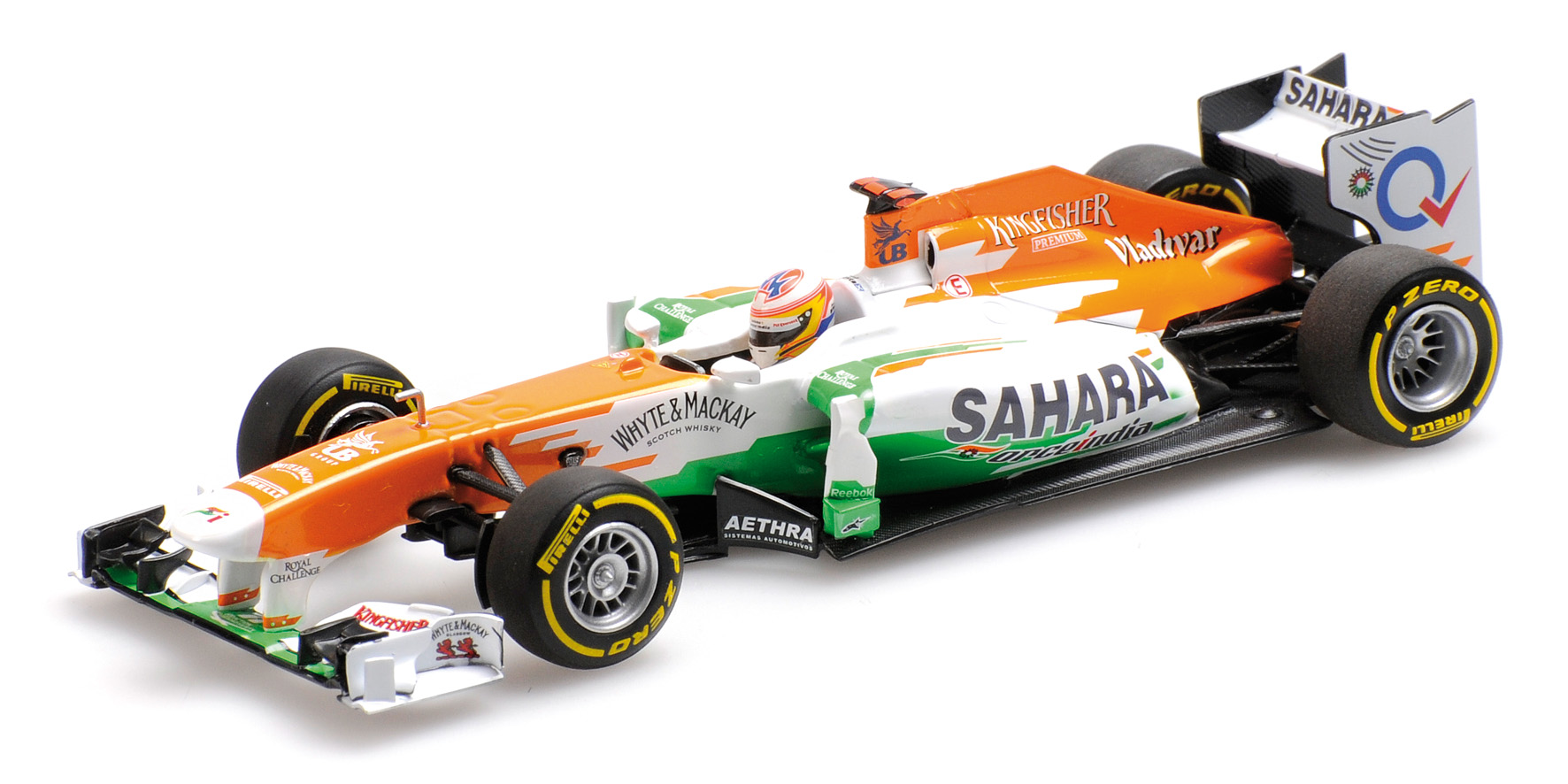 SAHARA FORCE INDIA F1 TEAM - SHOWCAR - PAUL DI RESTA - 2012