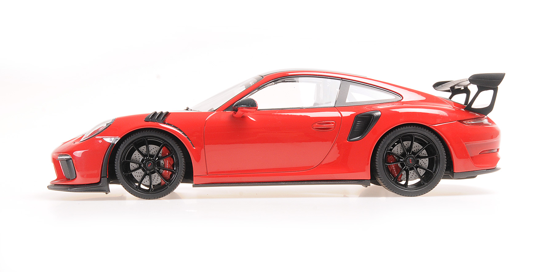 PORSCHE 911 GT3RS (991.2) - 2019 - RED W/ WEISSACH PACKAGE W/ BLACK WHEELS