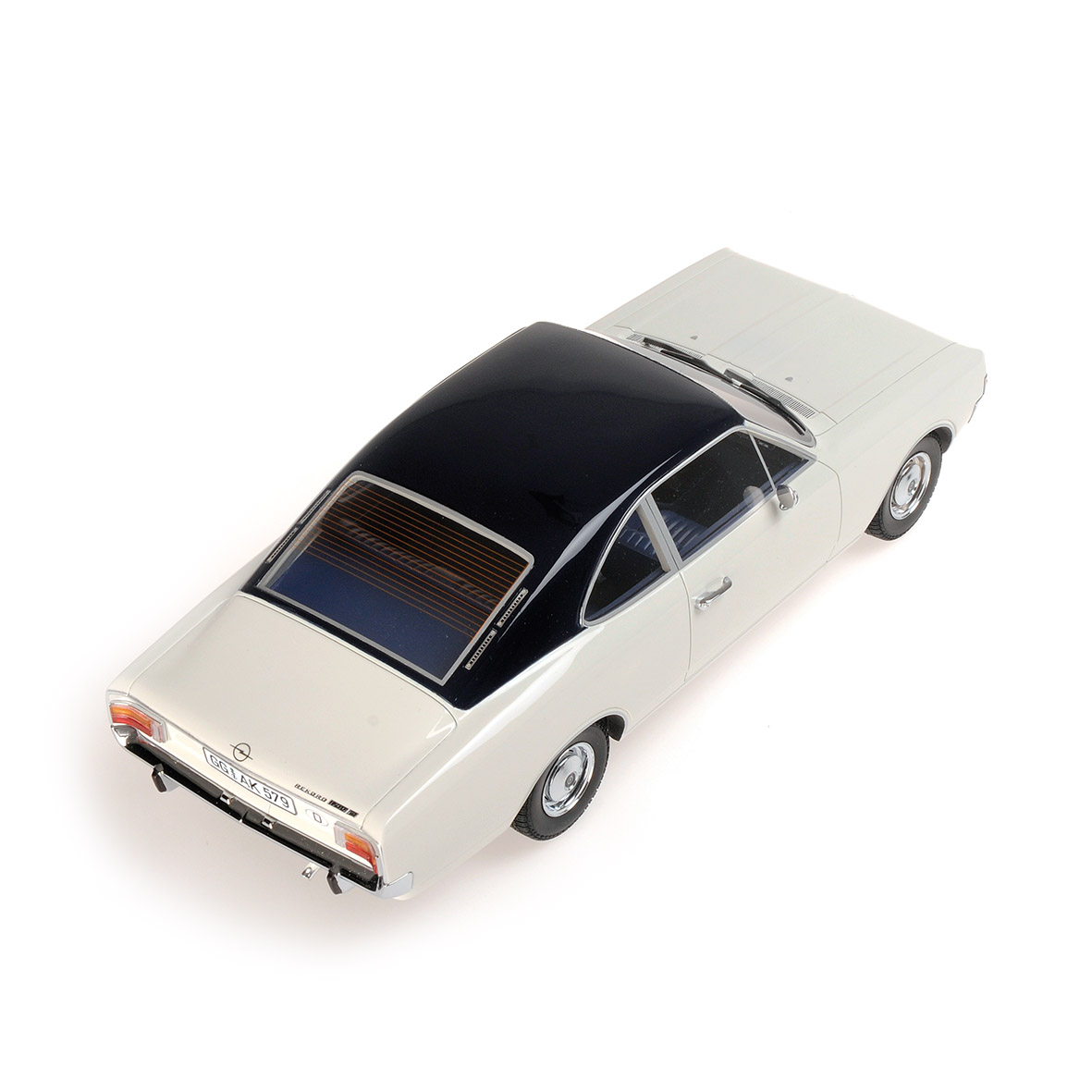 OPEL REKORD C COUPE - 1966 - WHITE/BLUE