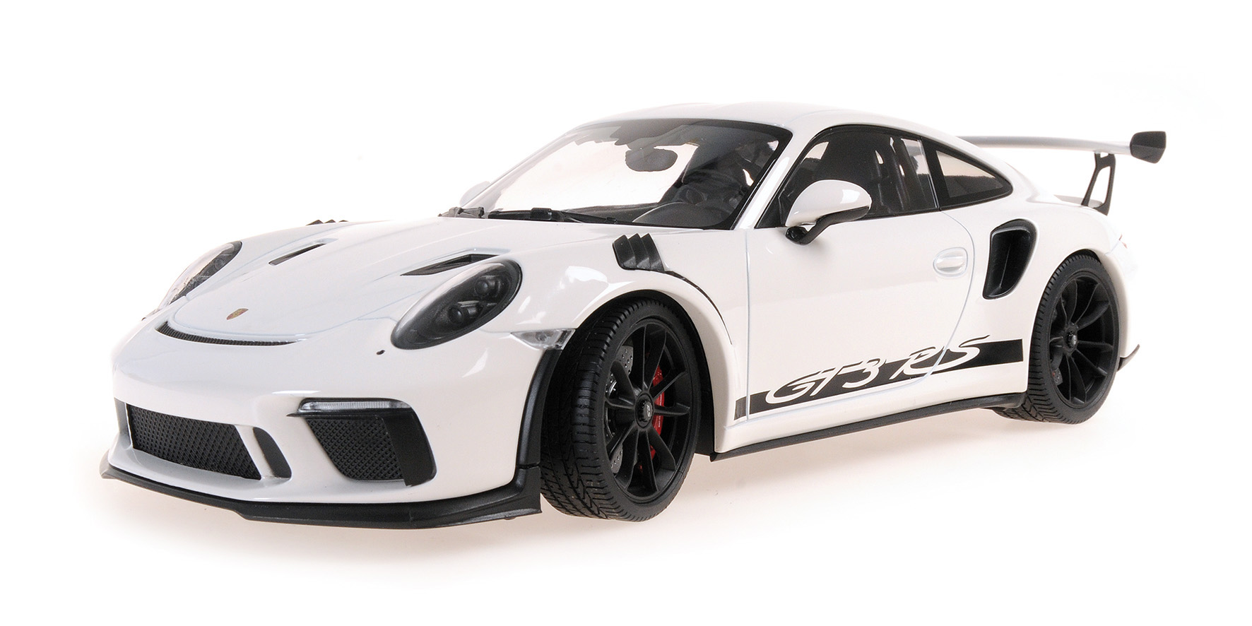 PORSCHE 911 GT3RS (991.2) - 2019 - WHITE W/ BLACK WHEELS