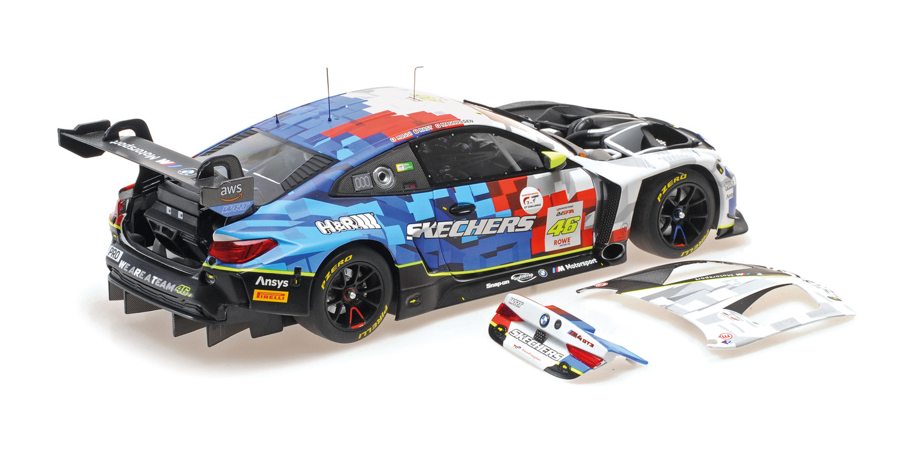 BMW M4 GT3 EVO – TEAM WRT - ROSSI-MAGNUSSEN-RAST – 24H SPA 2025