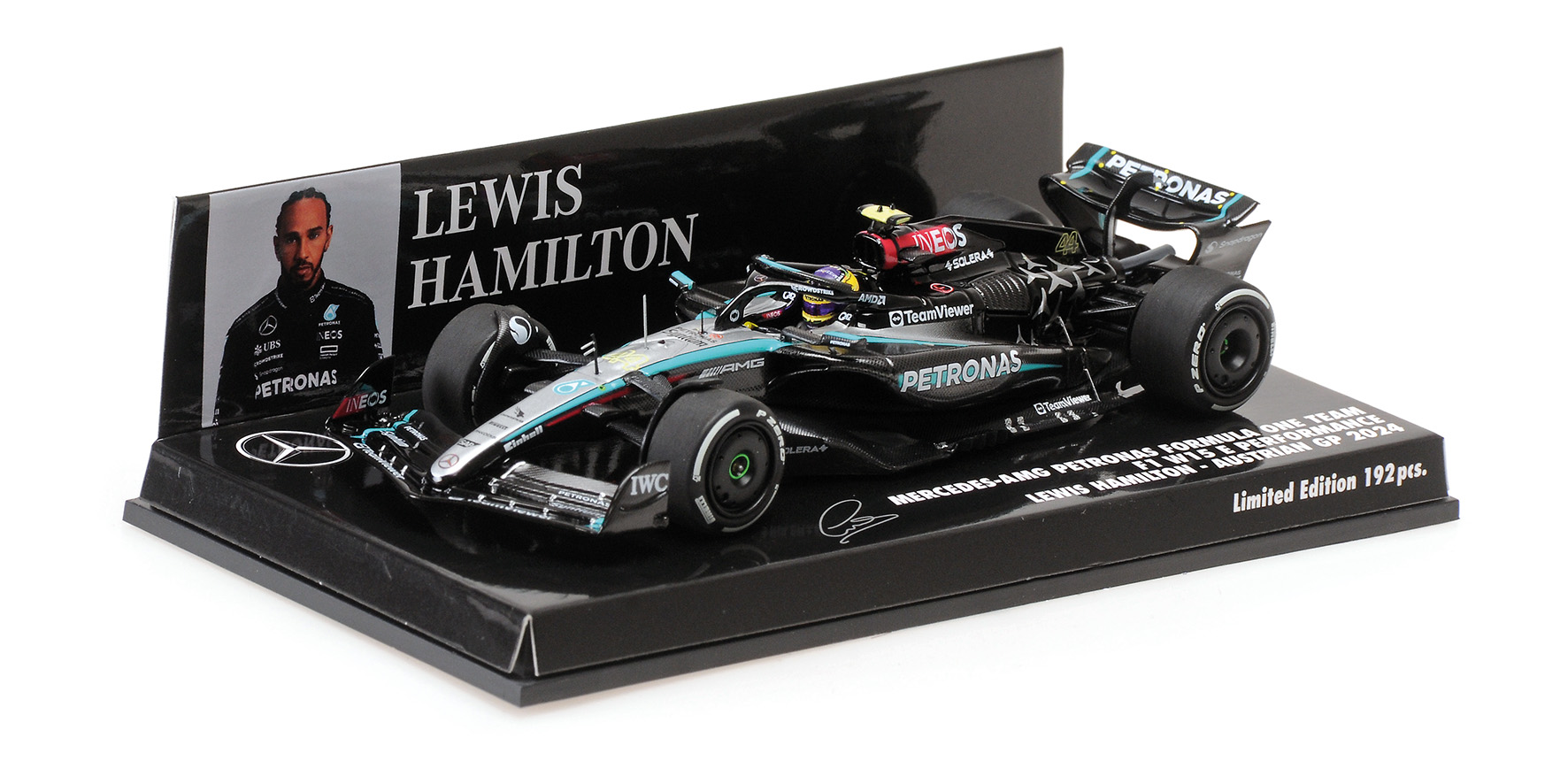 MERCEDES-AMG PETRONAS FORMULA ONE TEAM F1 W15 E PERFORMANCE - LEWIS HAMILTON - AUSTRIAN GP 2024