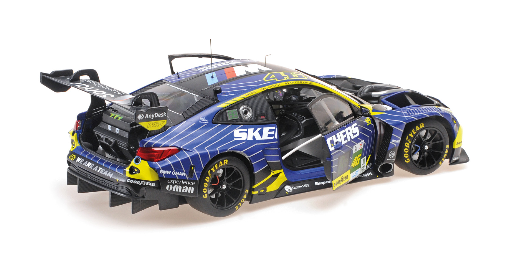 BMW M4 GT3 EVO – TEAM WRT - V. ROSSI - A. AL HARTHY - K. VAN DER LINDE – 24H LE MANS 2025