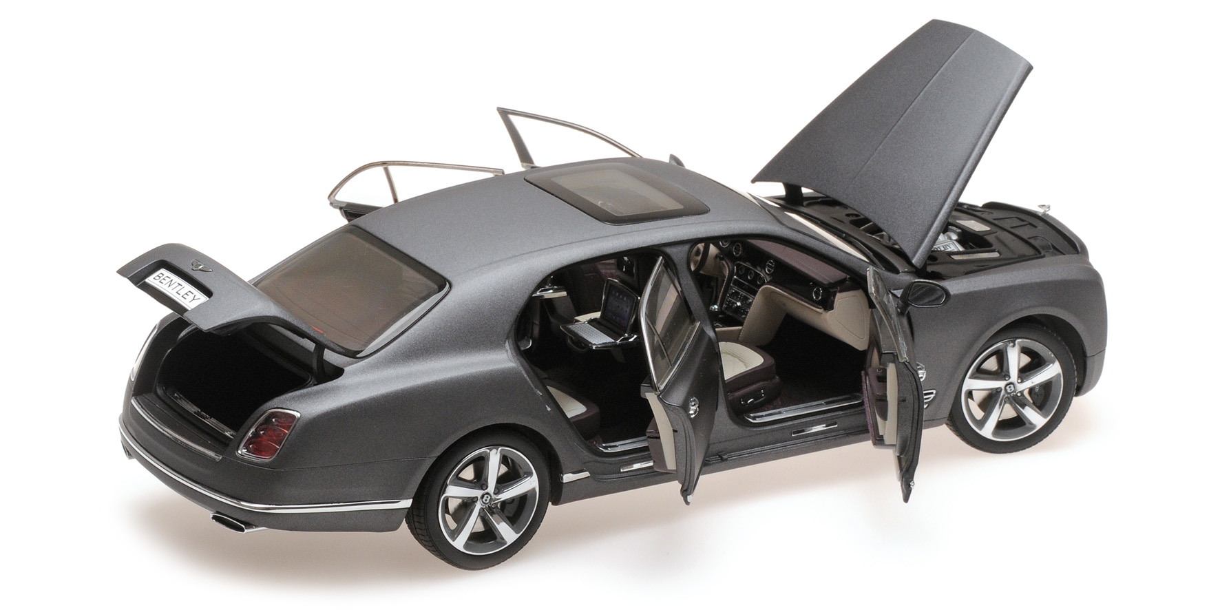 BENTLEY MULSANNE SPEED - DARK GREY SATIN (088910DGS)