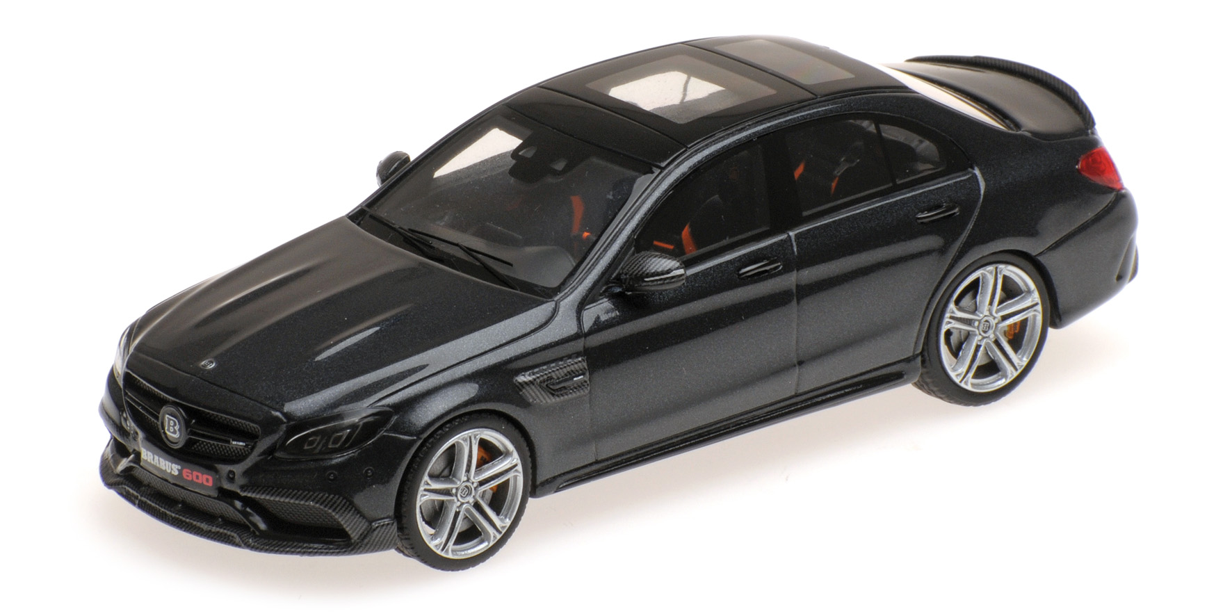 BRABUS 600 AUF BASIS MERCEDES AMG C 63 S - 2015 - BLACK