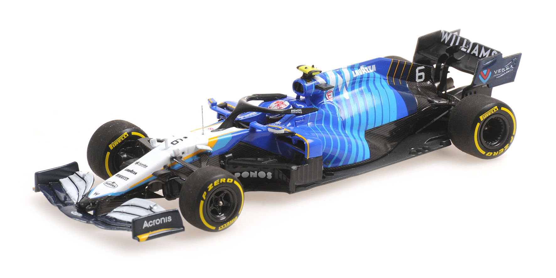 WILLIAMS RACING MERCEDES FW43B - NICHOLAS LATIFI- BAHRAIN GP 2021