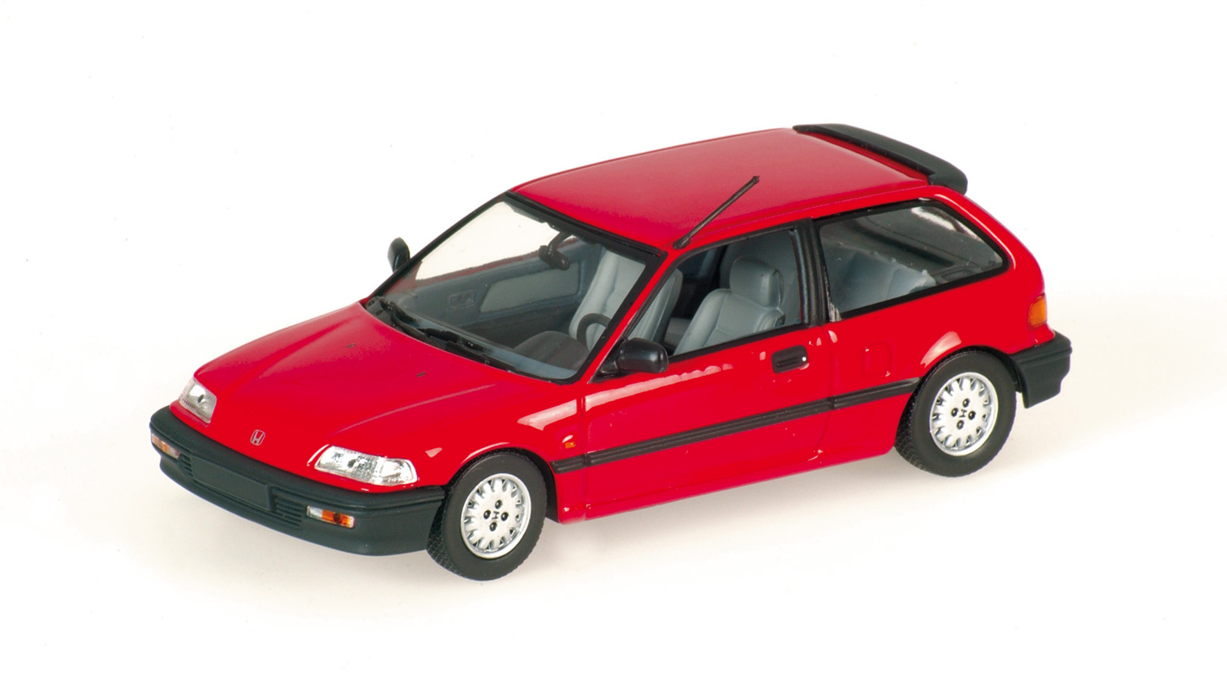 HONDA CIVIC - 1990 - RED