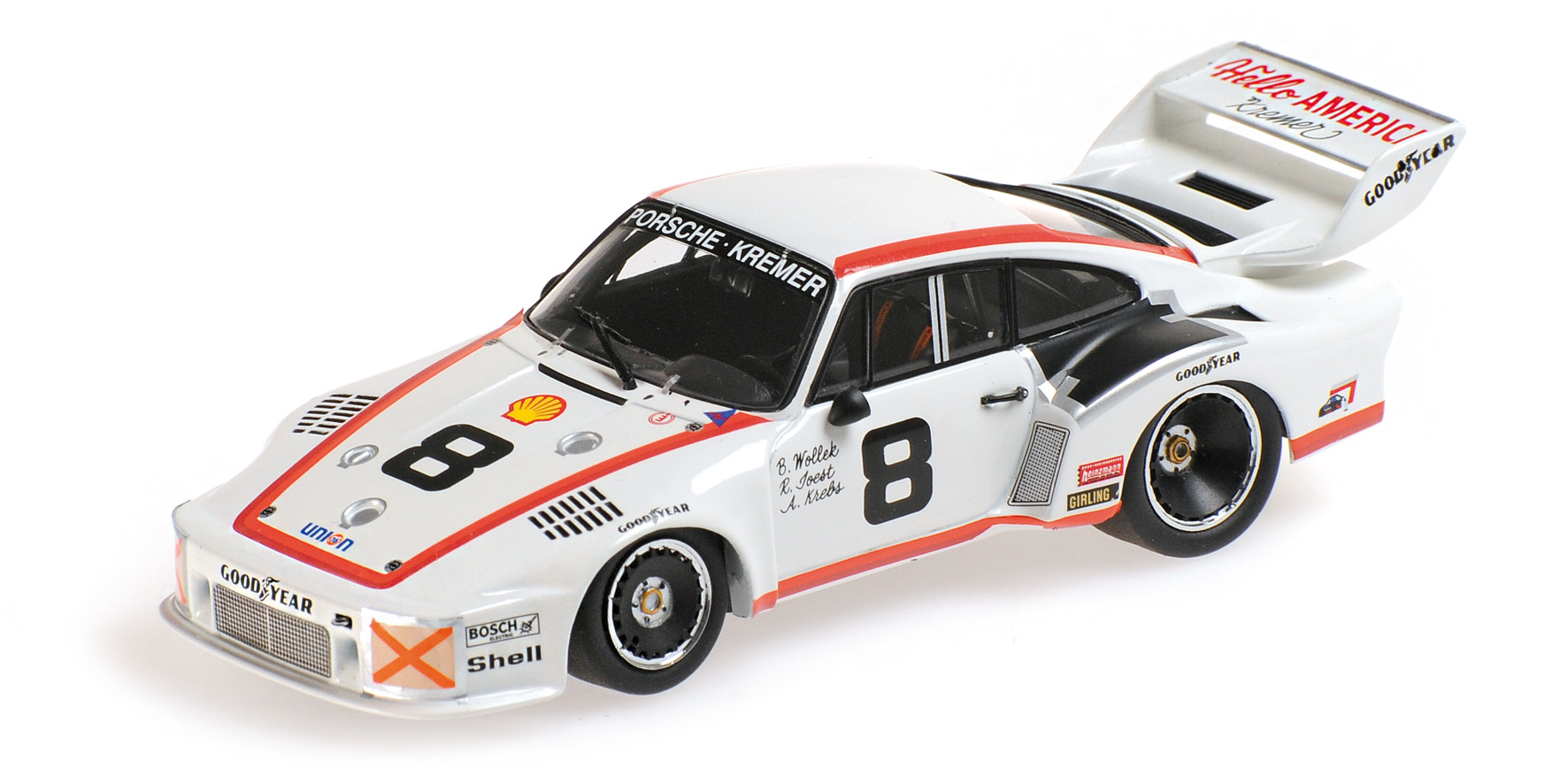 PORSCHE 935 - 'PORSCHE KREMER' - JÖST/WOLLEK/KREBS - 24H DAYTONA 1977