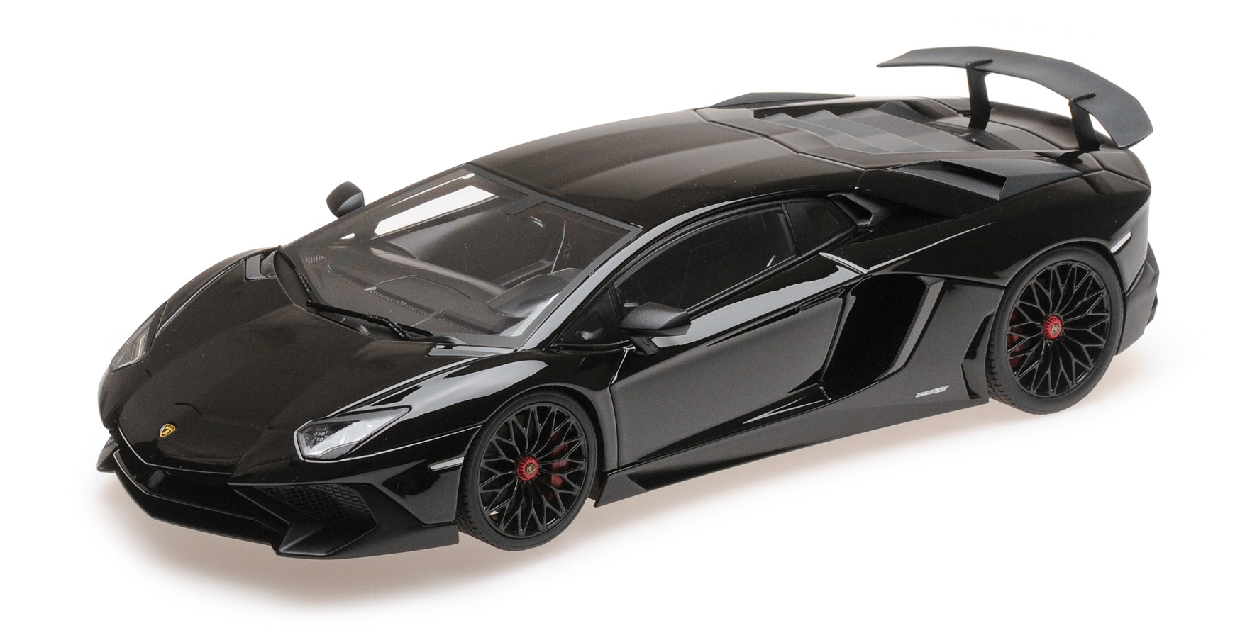 LAMBORGHINI AVENTADOR SV - BLACK (C09521BK)